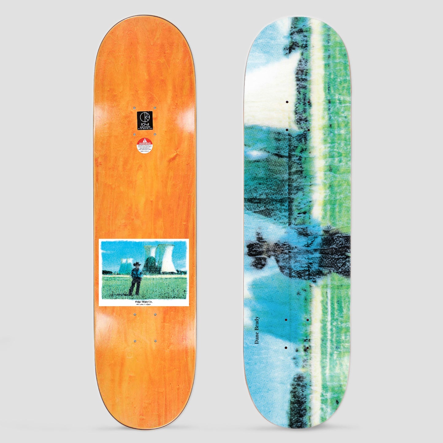 Polar 8.125 Dane Brady Texas Skateboard Deck