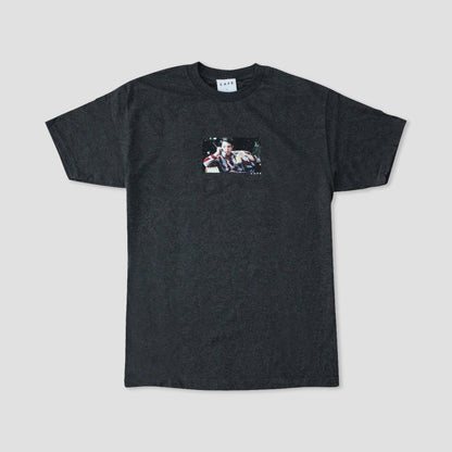 Skateboard Cafe Day Off T-Shirt Charcoal Heather