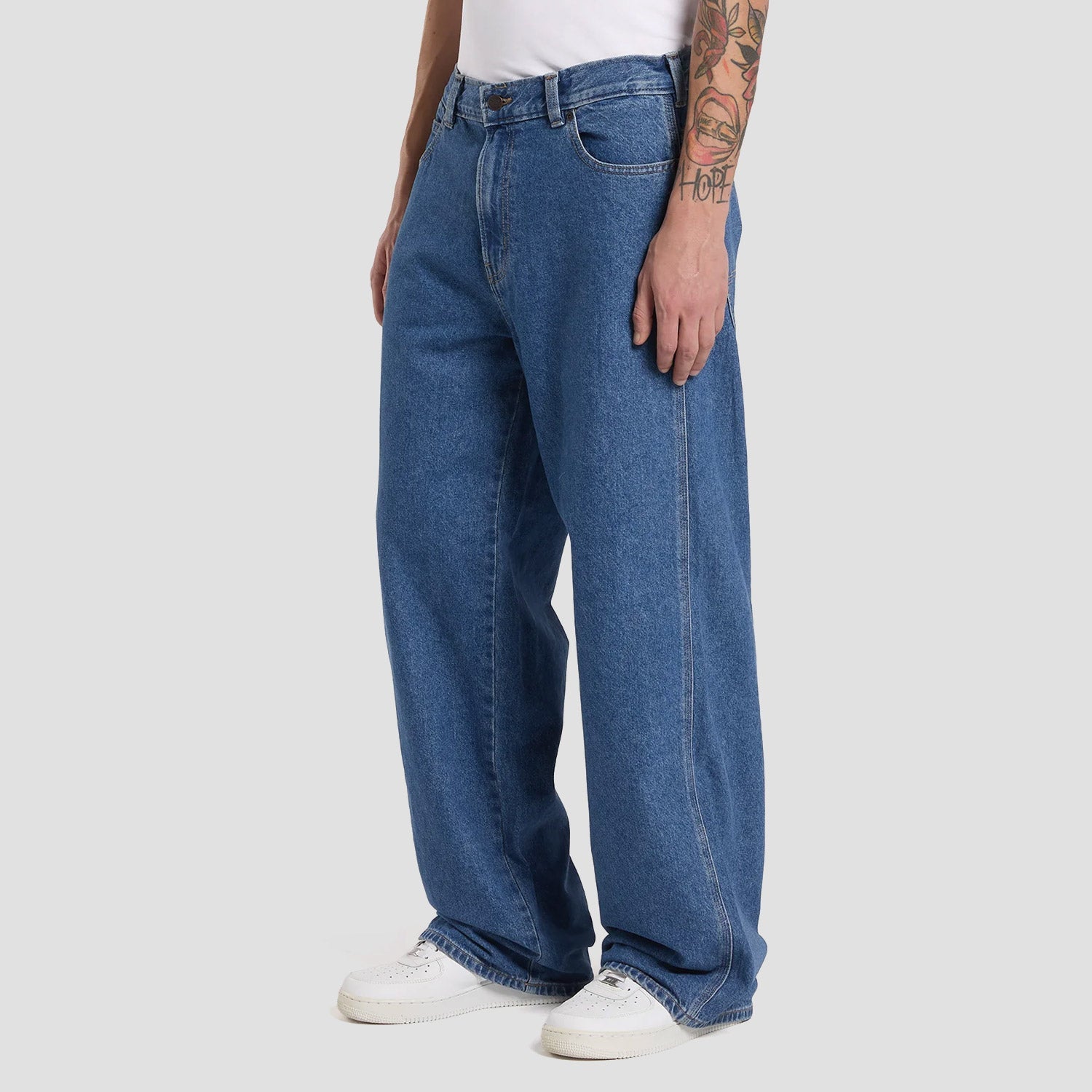 Dickies 958 Baggy Straight Work Jeans Classic Blue