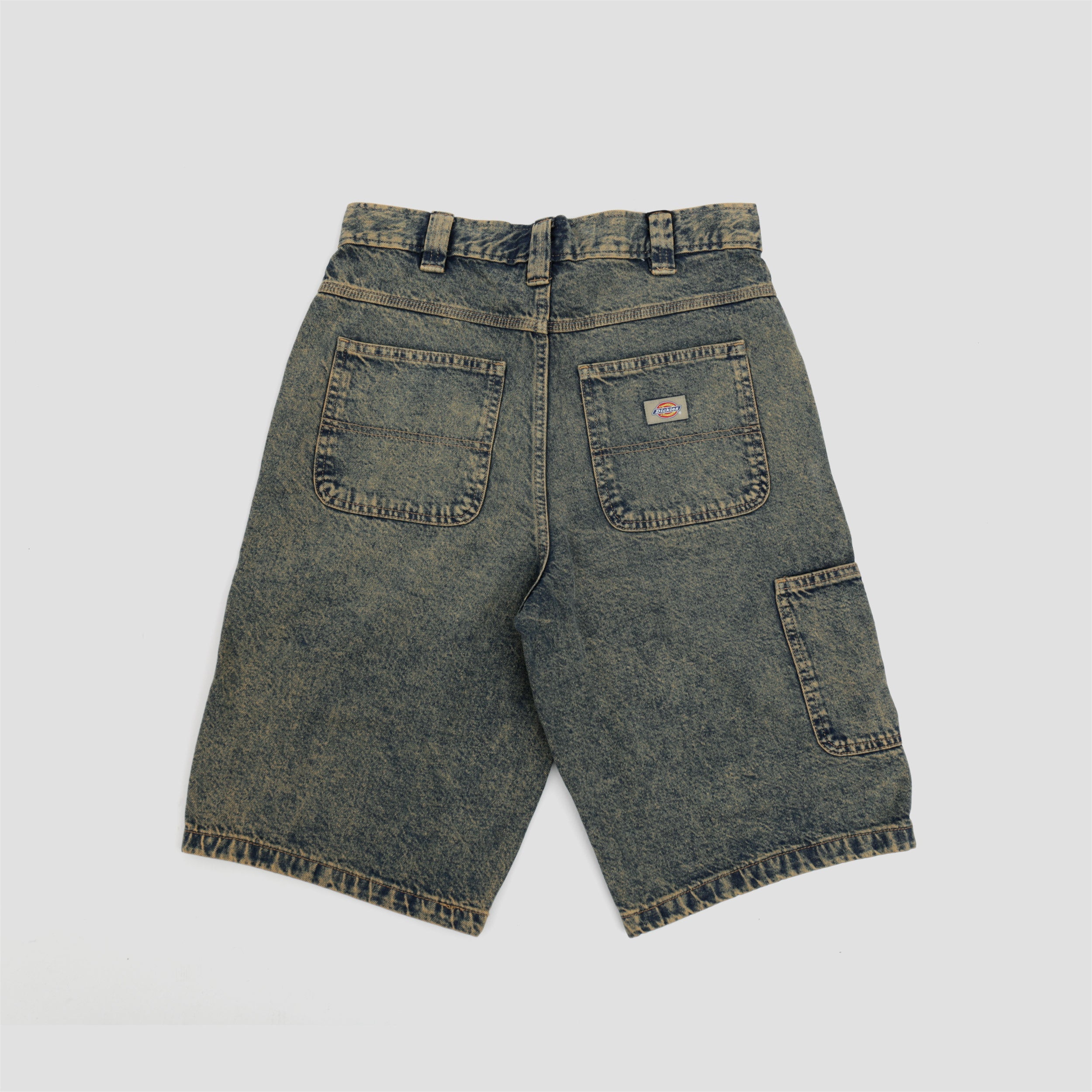 Dickies Madison Denim Short Yellow Fade