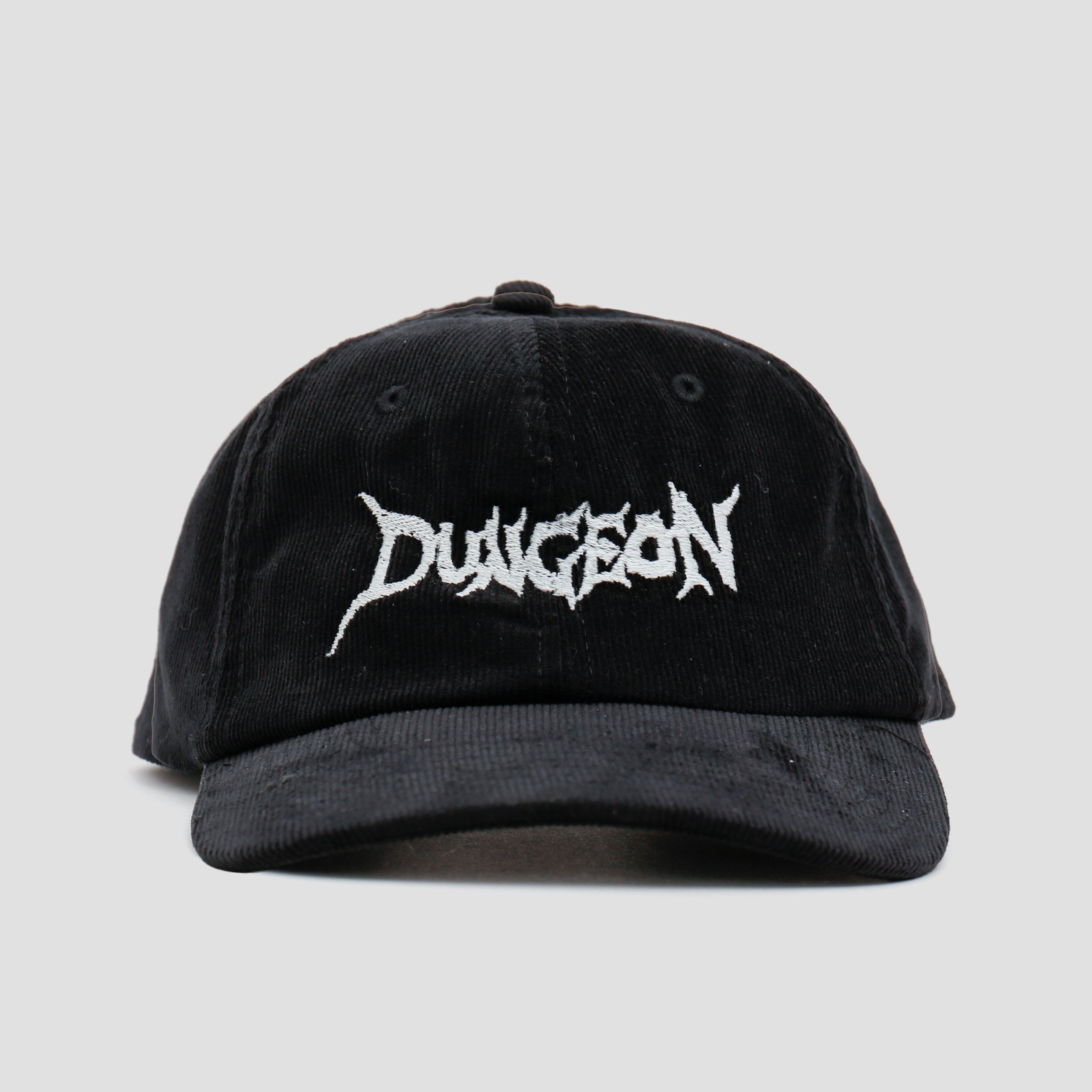 Dungeon Cord Cap Embroidered Black / Glow