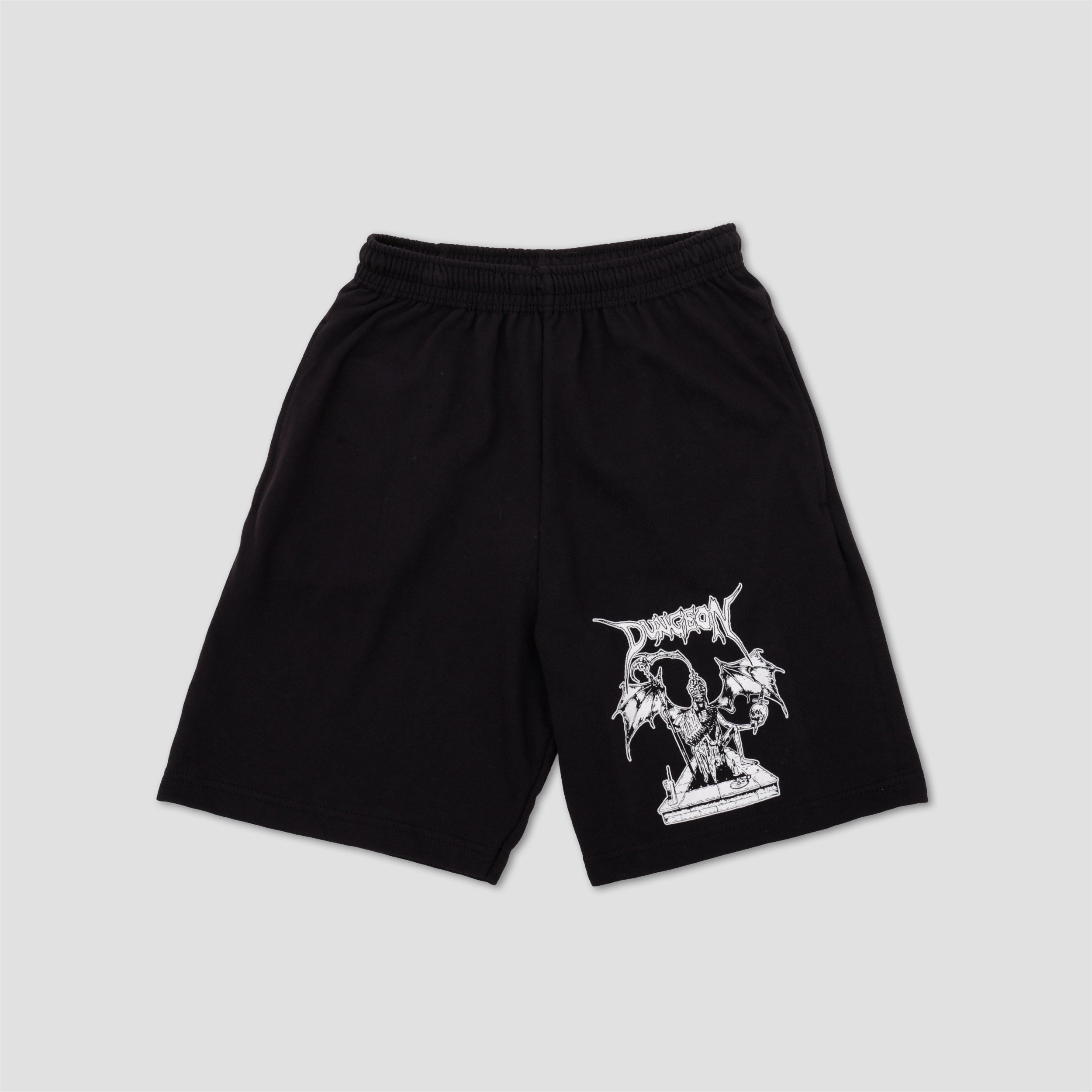 Dungeon Grave Retreat Shorts Black