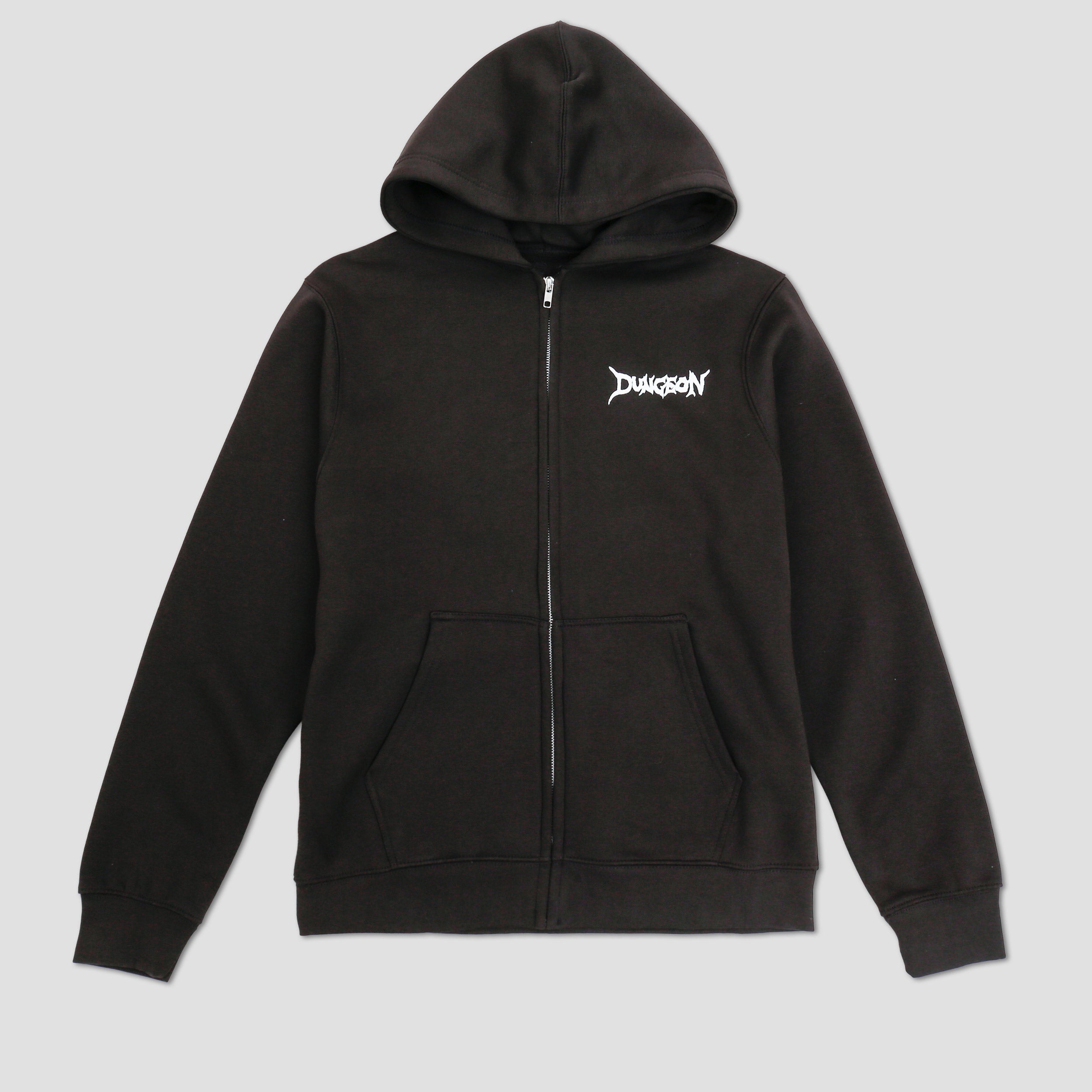 Dungeon Night Wing Zip Hood Black