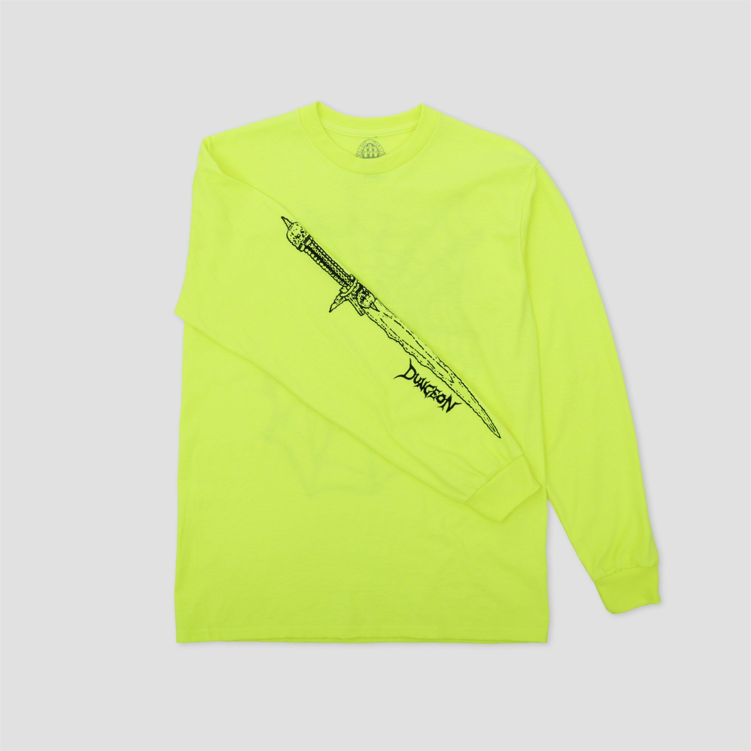 Dungeon Severed Survival Longsleeve T-Shirt Safety Yellow