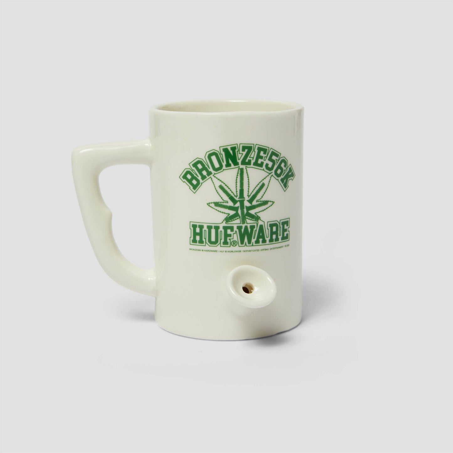 HUF X Bronze Early Riser Mug White