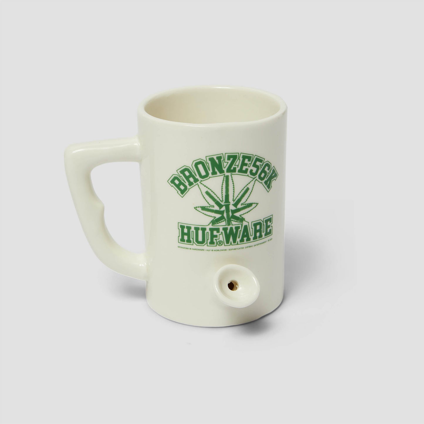 HUF X Bronze Early Riser Mug White