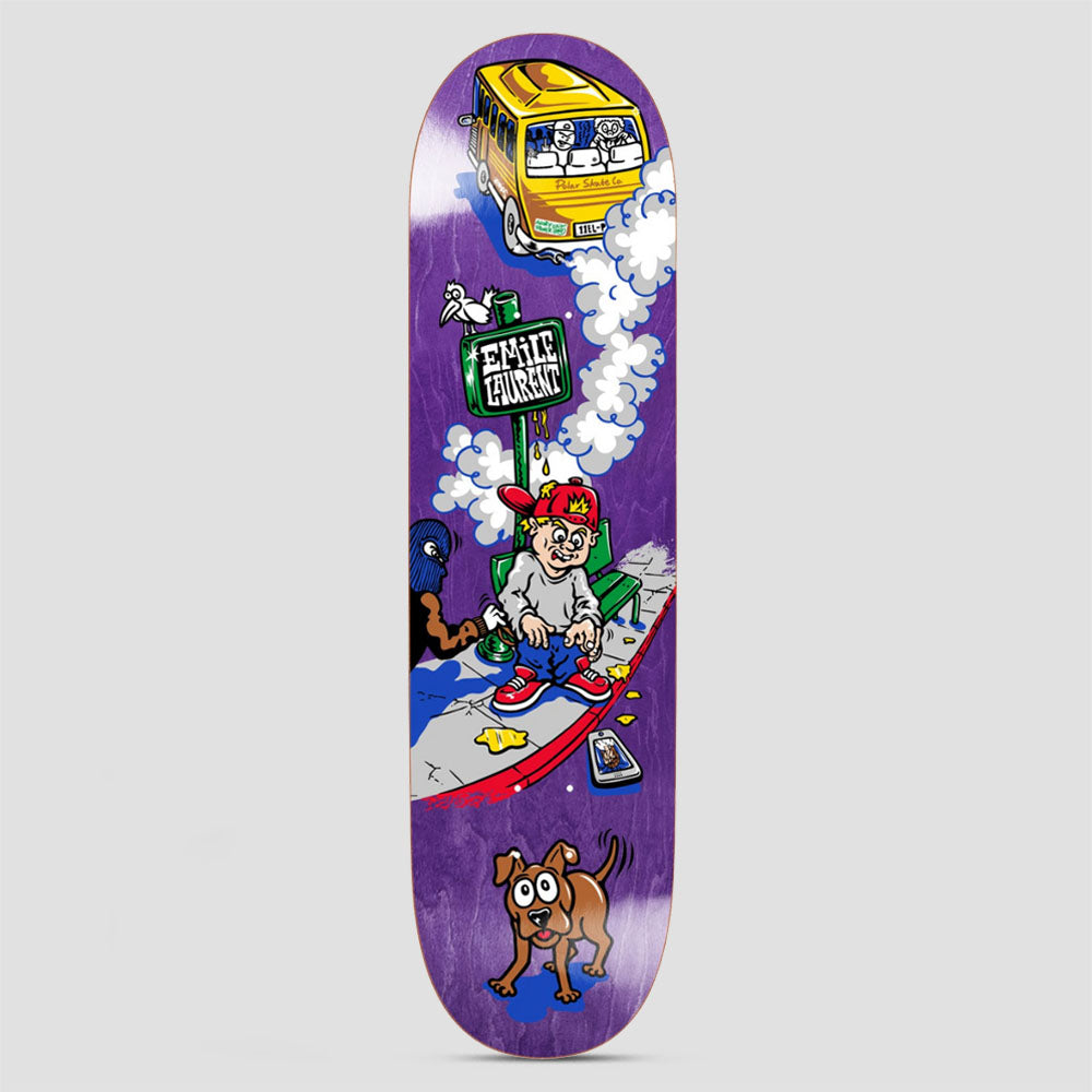 Polar 8.25 Emile Laurent Bus Stop Skateboard Deck