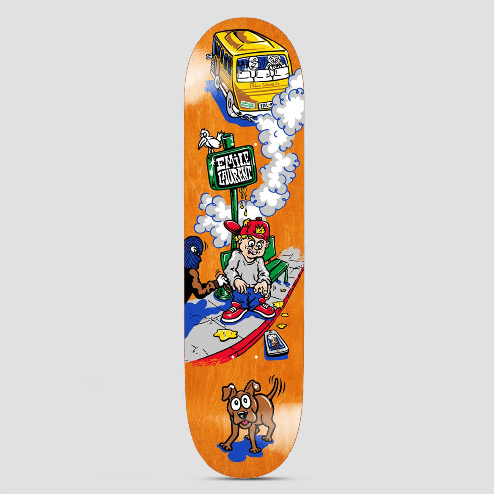 Polar 8.0 Emile Laurent Bus Stop Skateboard Deck