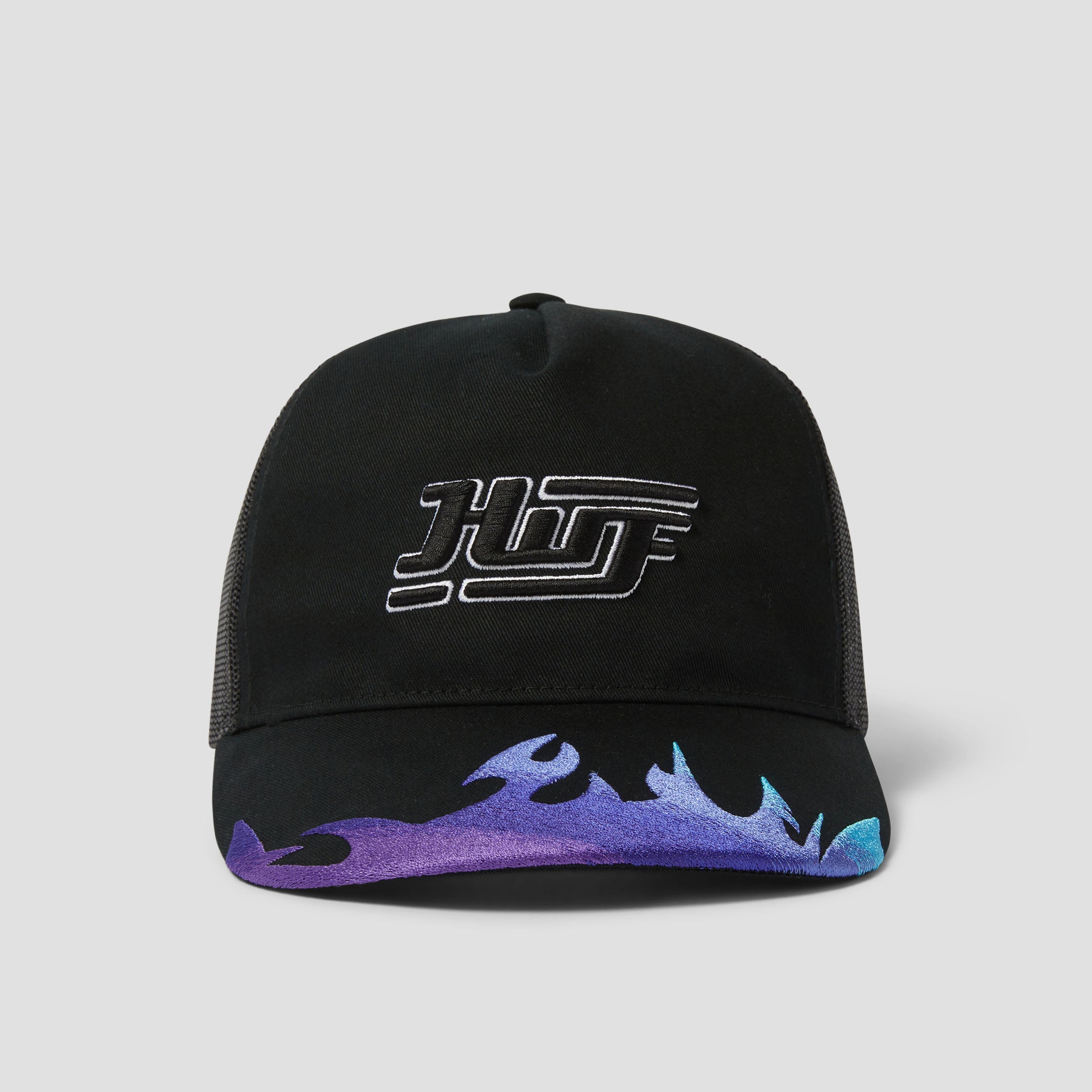 HUF Exhaust Trucker Black