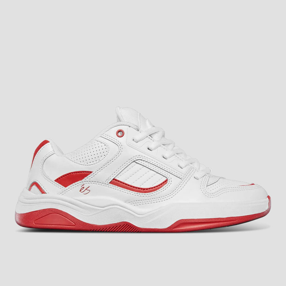 Es TJ Rogers Skate Shoes White / Red