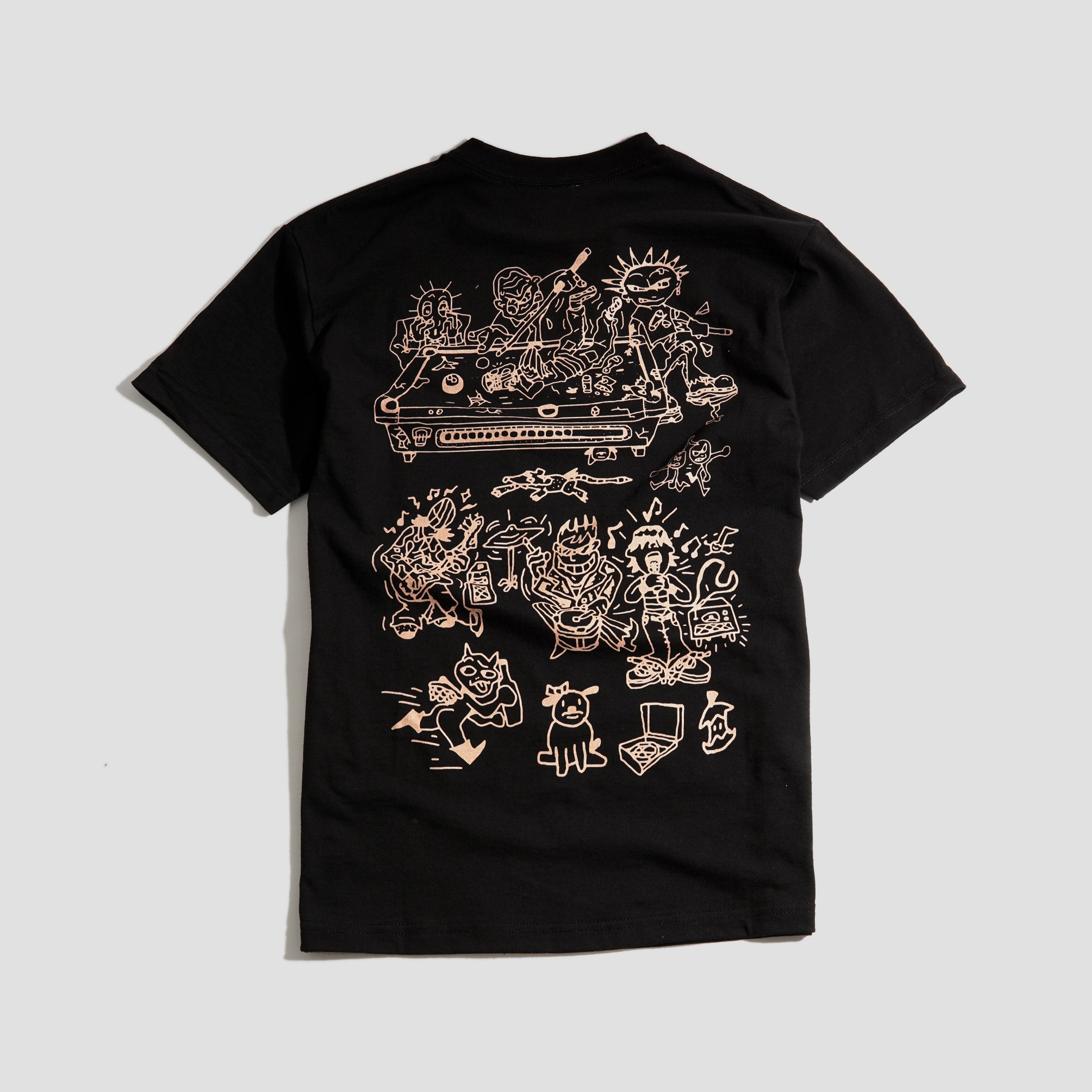 Skateboard Cafe Ethan T-Shirt Black