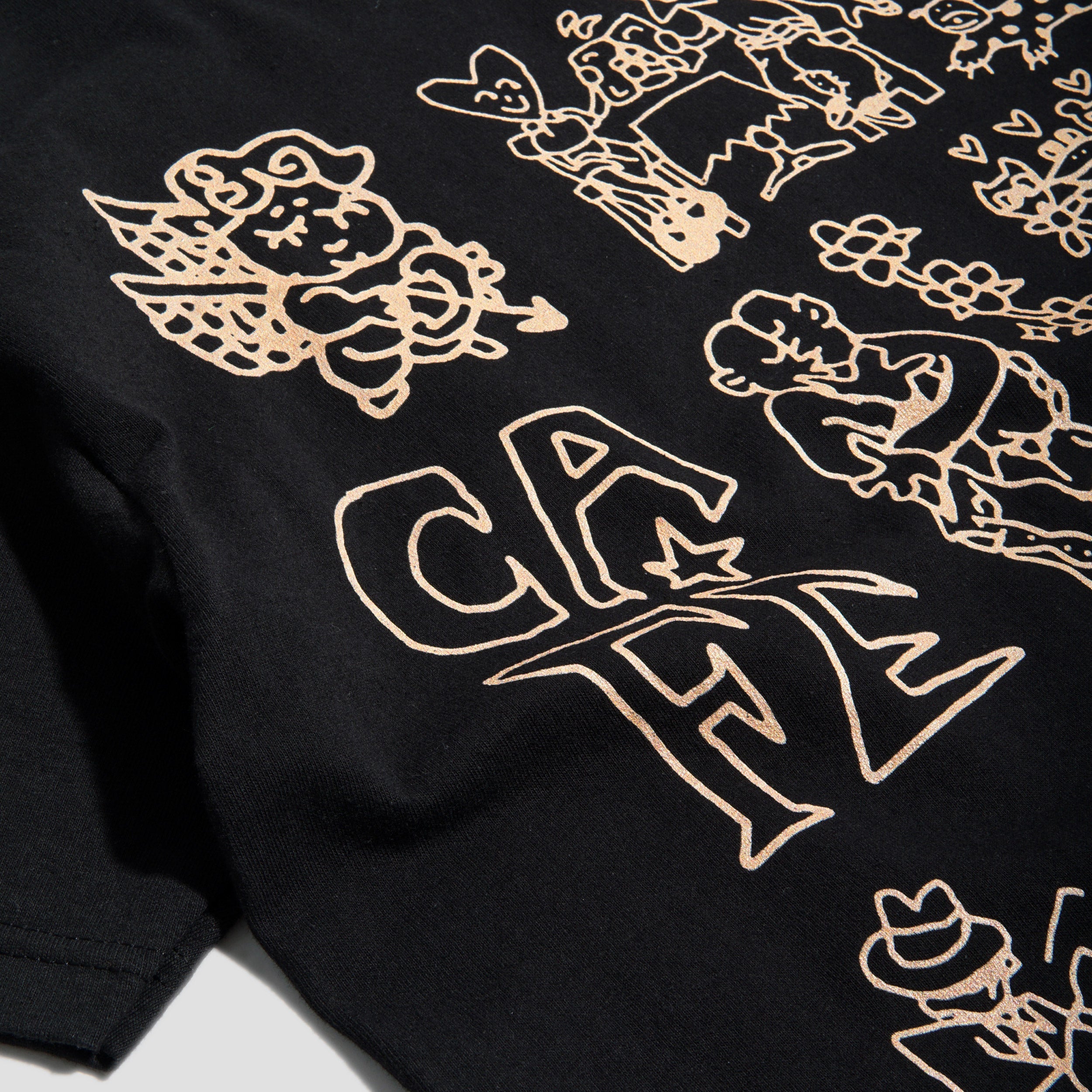 Skateboard Cafe Ethan T-Shirt Black