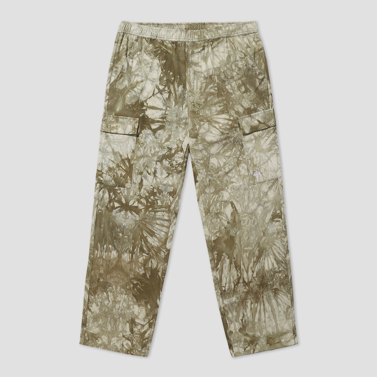 Helas Tie Camo Utility Pants Beige