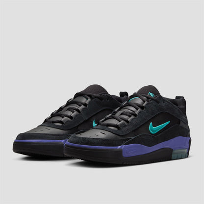 Nike Air Max Ishod Skate Shoes Black / Dusty Cactus / Black / Persian Violet