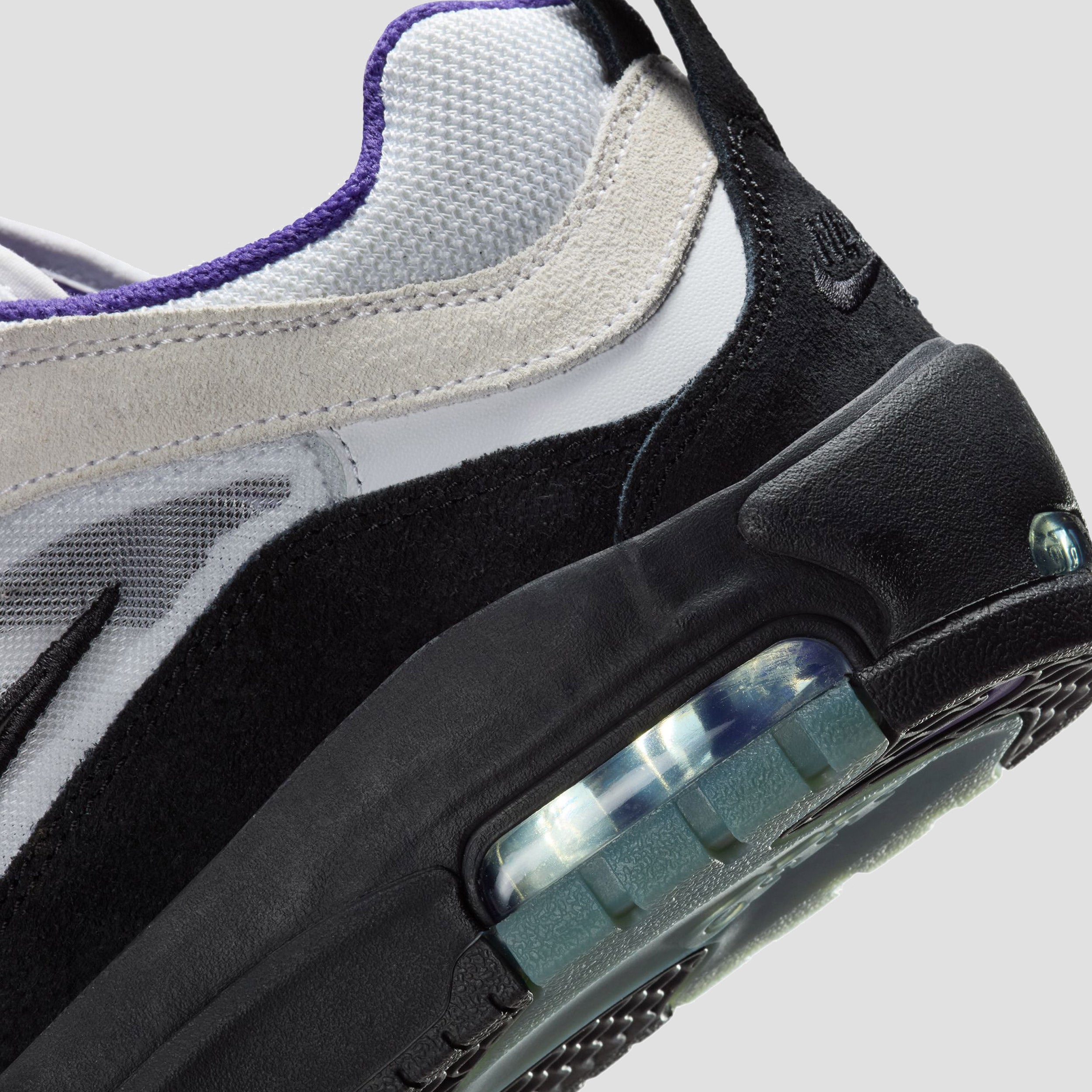 Nike SB Air Max Ishod Skate Shoes White / Black / Court Purple / Black