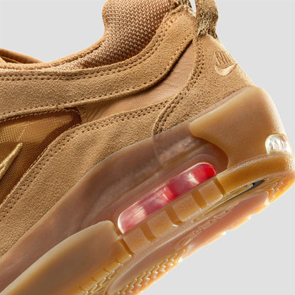 Nike Air Max Ishod Skate Shoes Flax / Wheat / Safety Orange