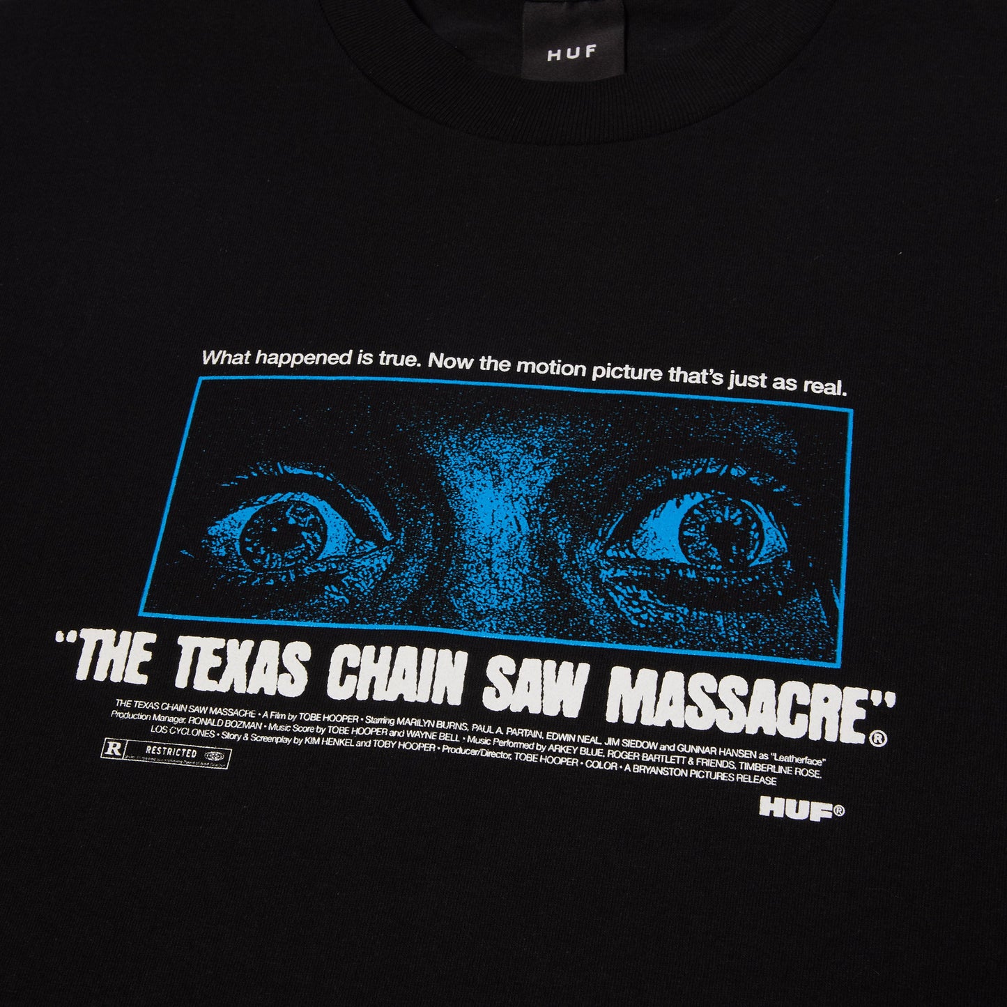 HUF x Texas Chainsaw Massacre Fear T-Shirt Black