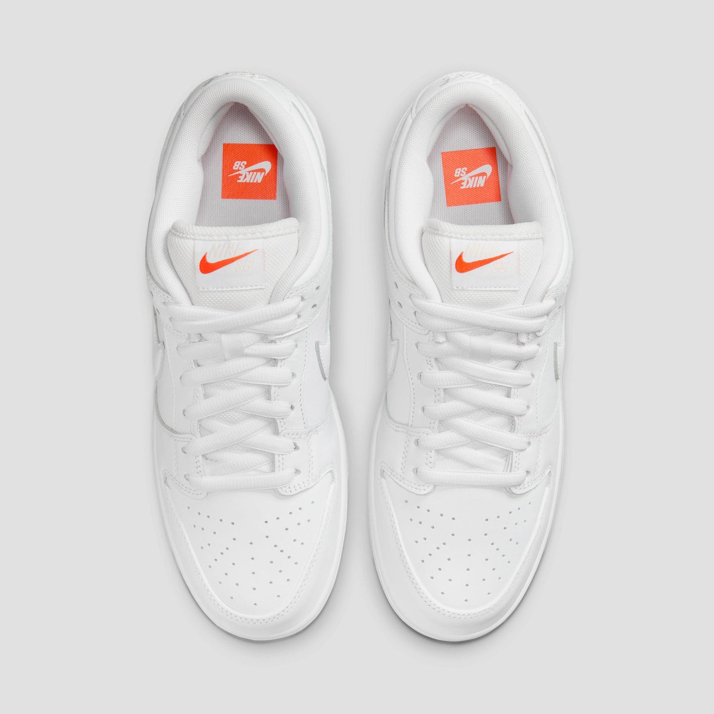 Nike SB Dunk Low Pro ISO Skate Shoes White / White - White - White