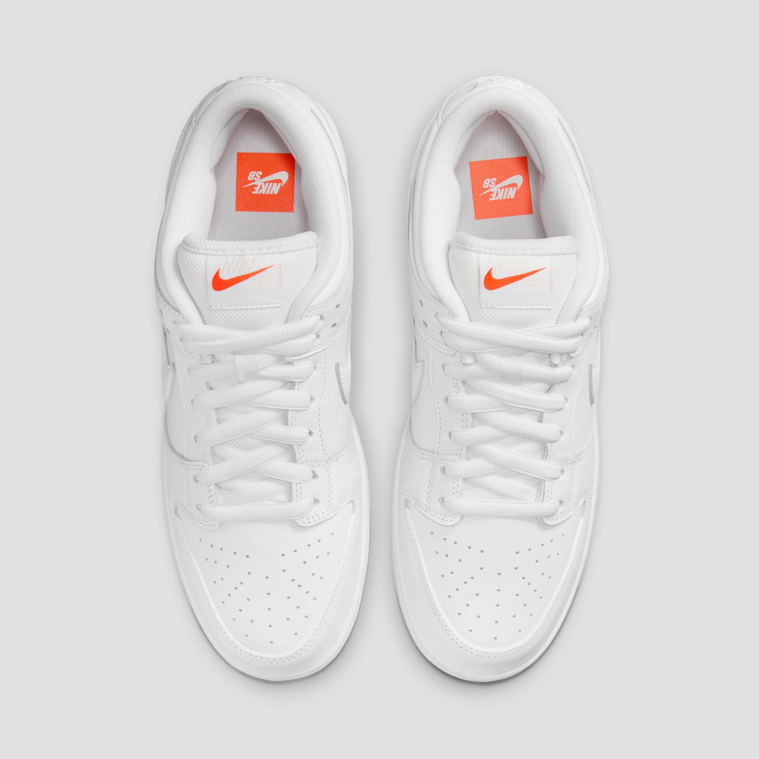 Nike SB Dunk Low Pro ISO Skate Shoes White / White - White - White