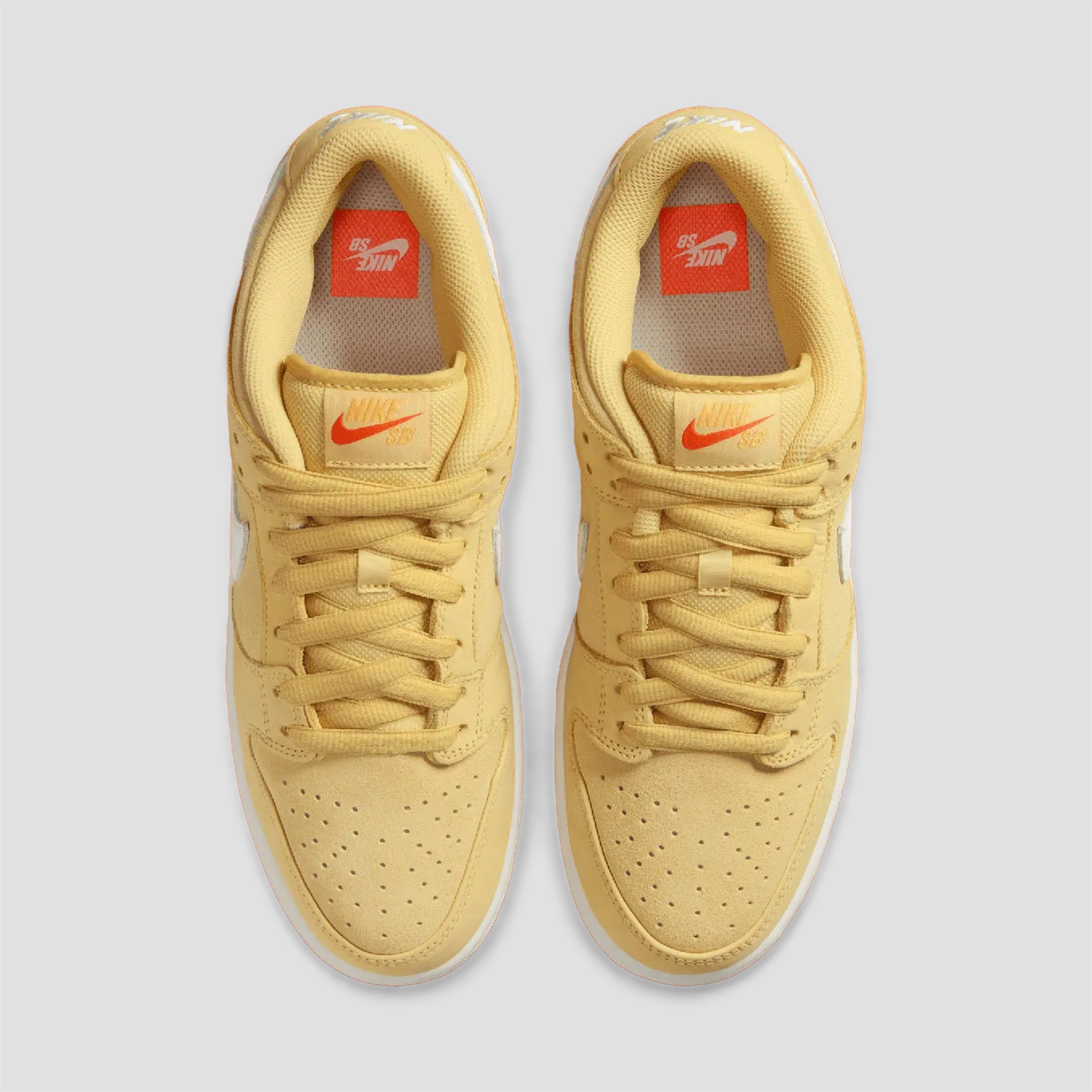 Nike SB Dunk Low Pro Skate Shoes Saturn Gold / Sail / Saturn Gold / Solar Flare
