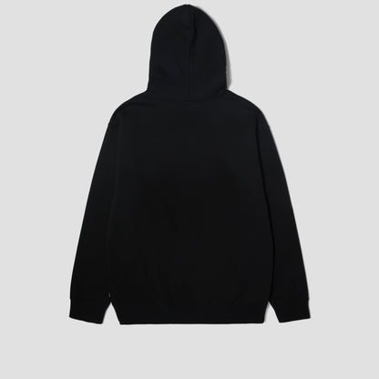 HUF Flower Full Zip Hood Black