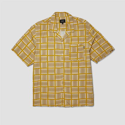 HUF Flynn Shortsleeve Resort Shirt Mustard