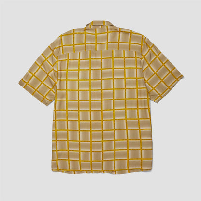 HUF Flynn Shortsleeve Resort Shirt Mustard