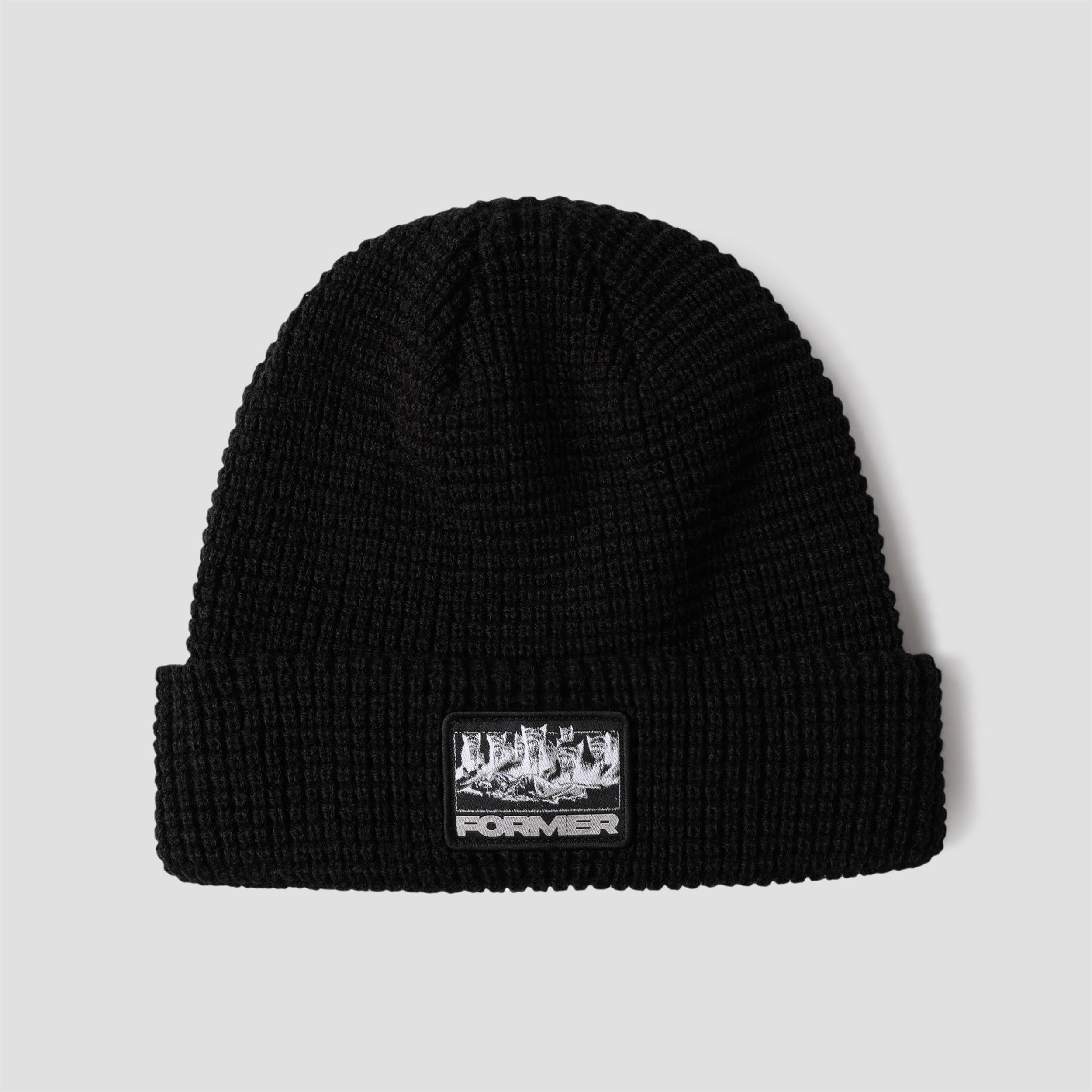 Former Theater Patch Beanie Black