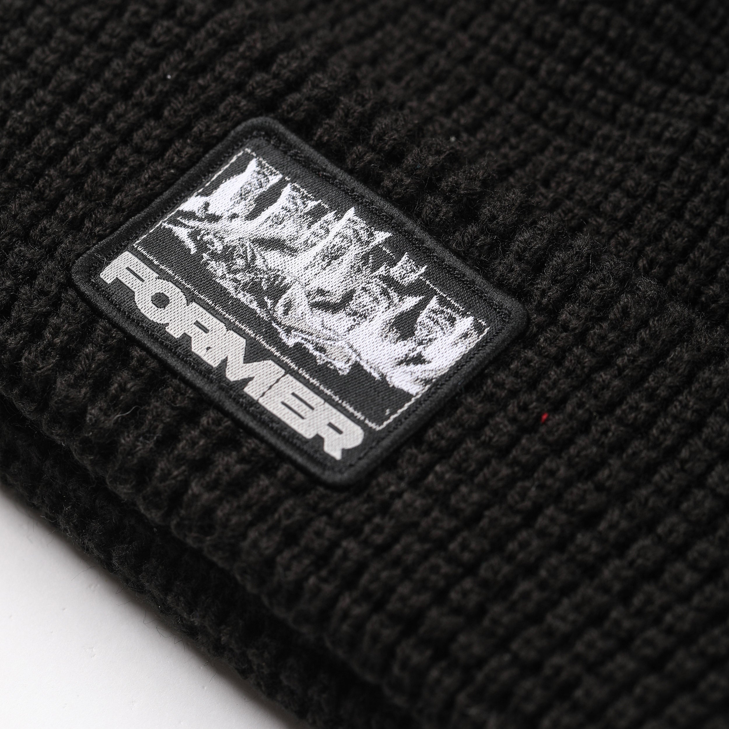 Former Theater Patch Beanie Black