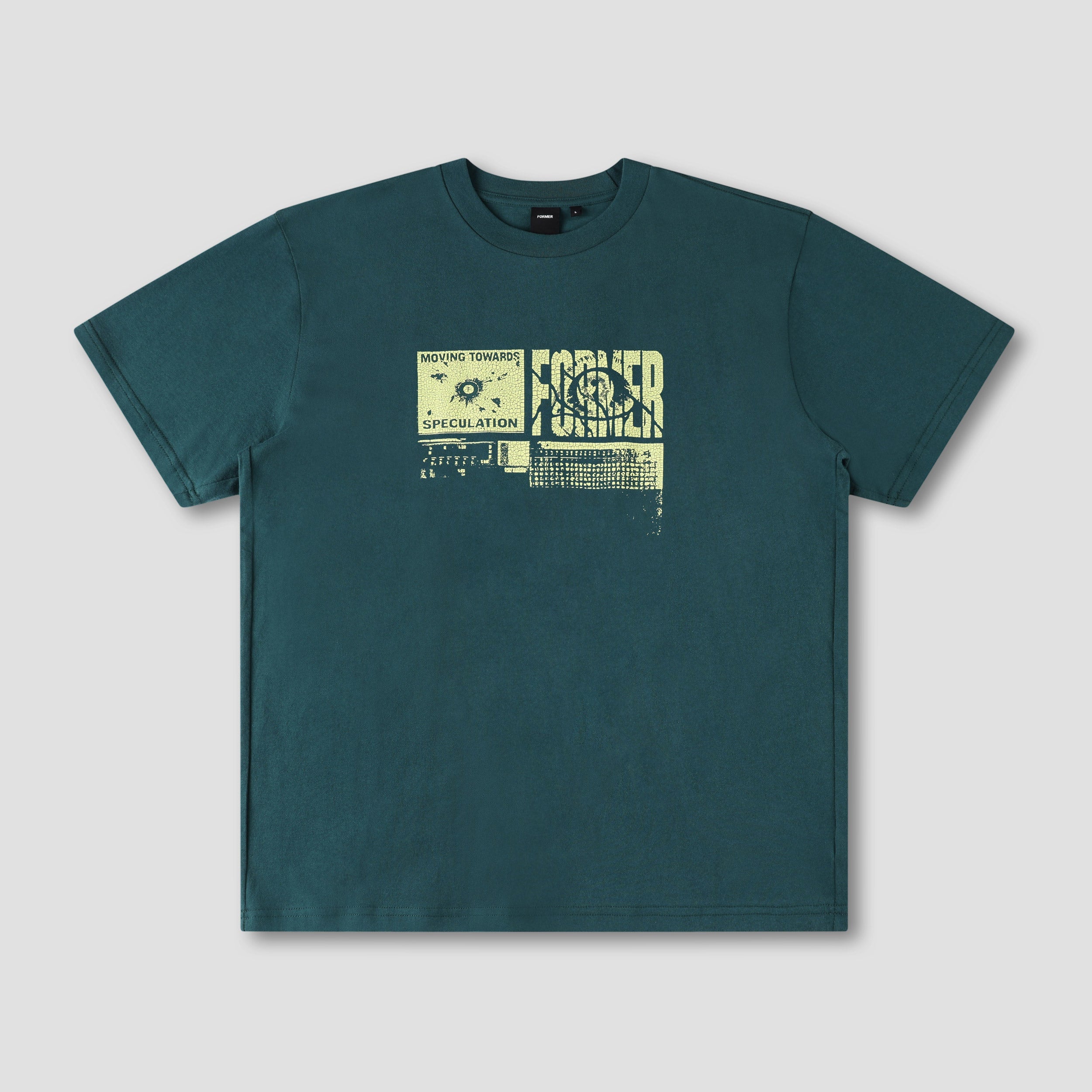 Former Fluster T-Shirt Petrol