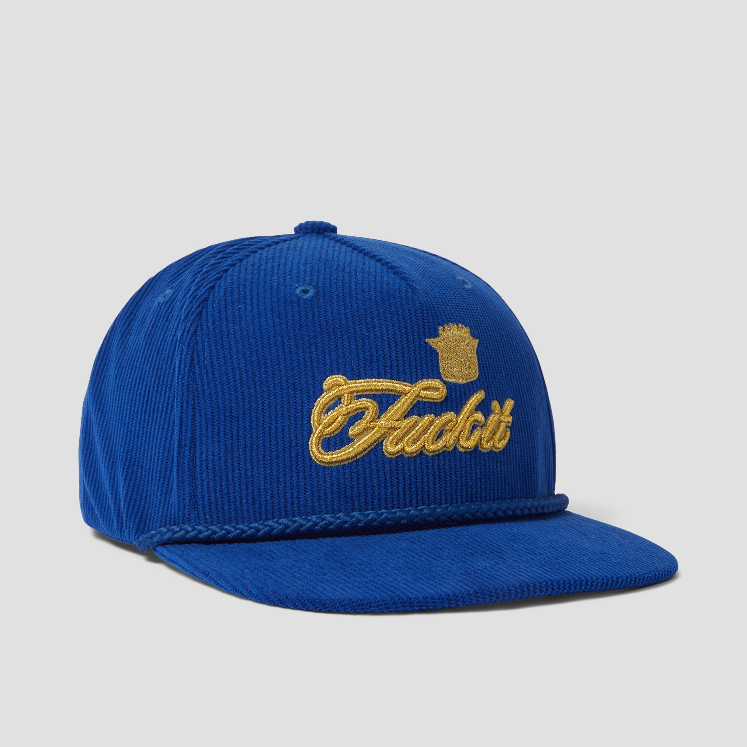 HUF Fuck It Lux Snapback Court Blue