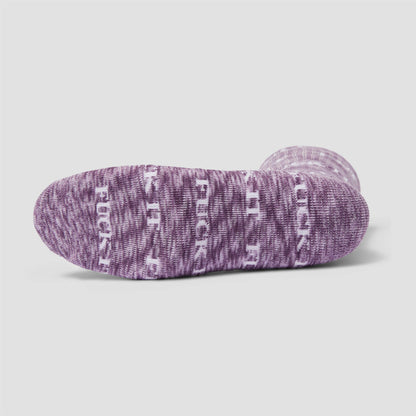 HUF Fuck It Marled Sock Purple