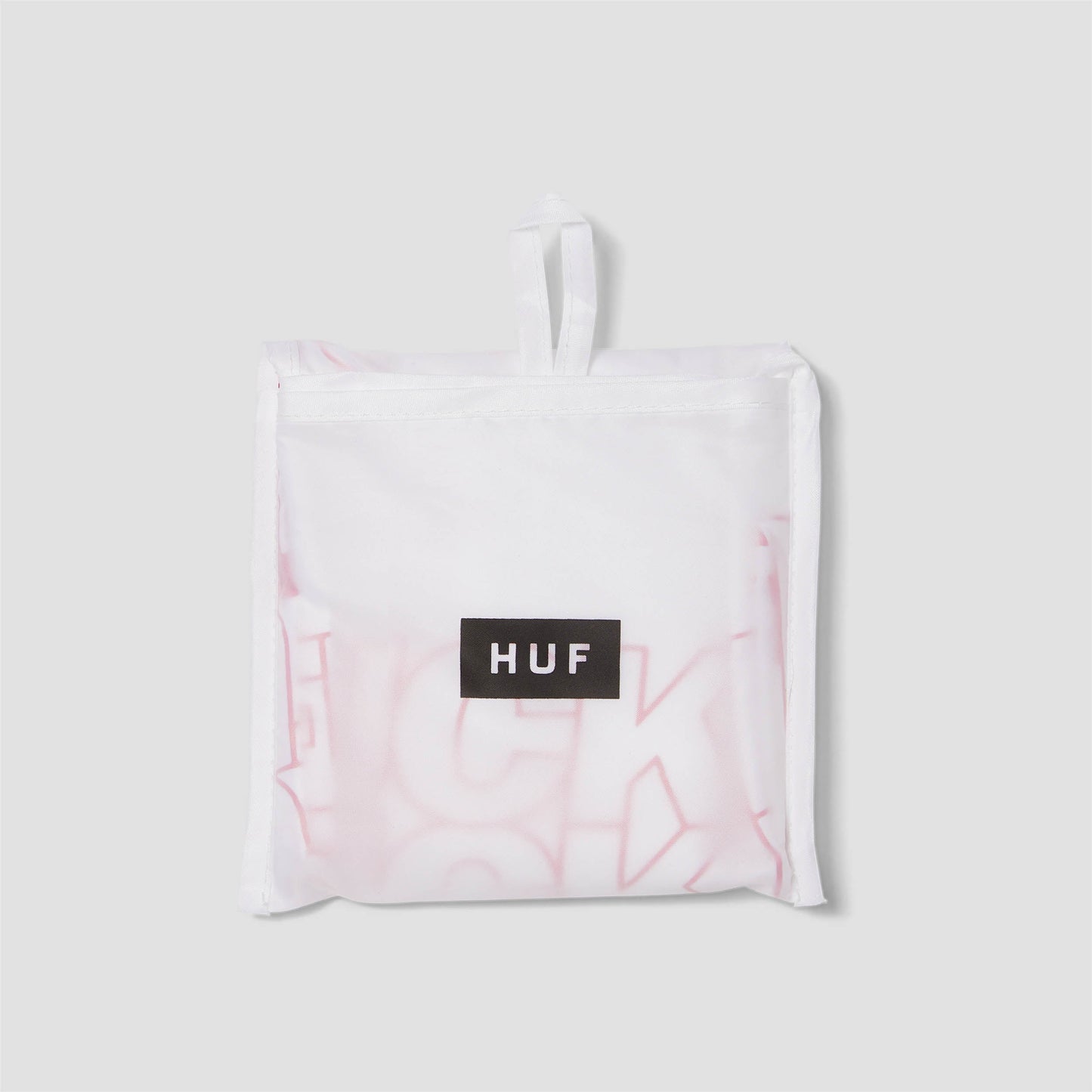 HUF Fuck It Packable Bodega Bag White