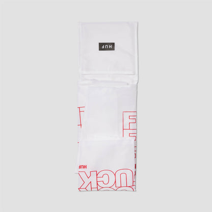 HUF Fuck It Packable Bodega Bag White