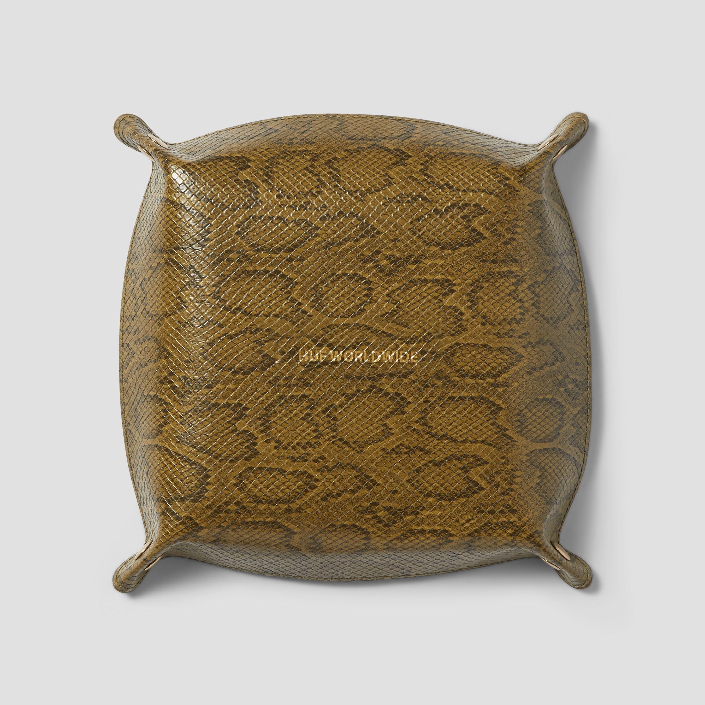 HUF Fuck It Snakeskin Catchall Green