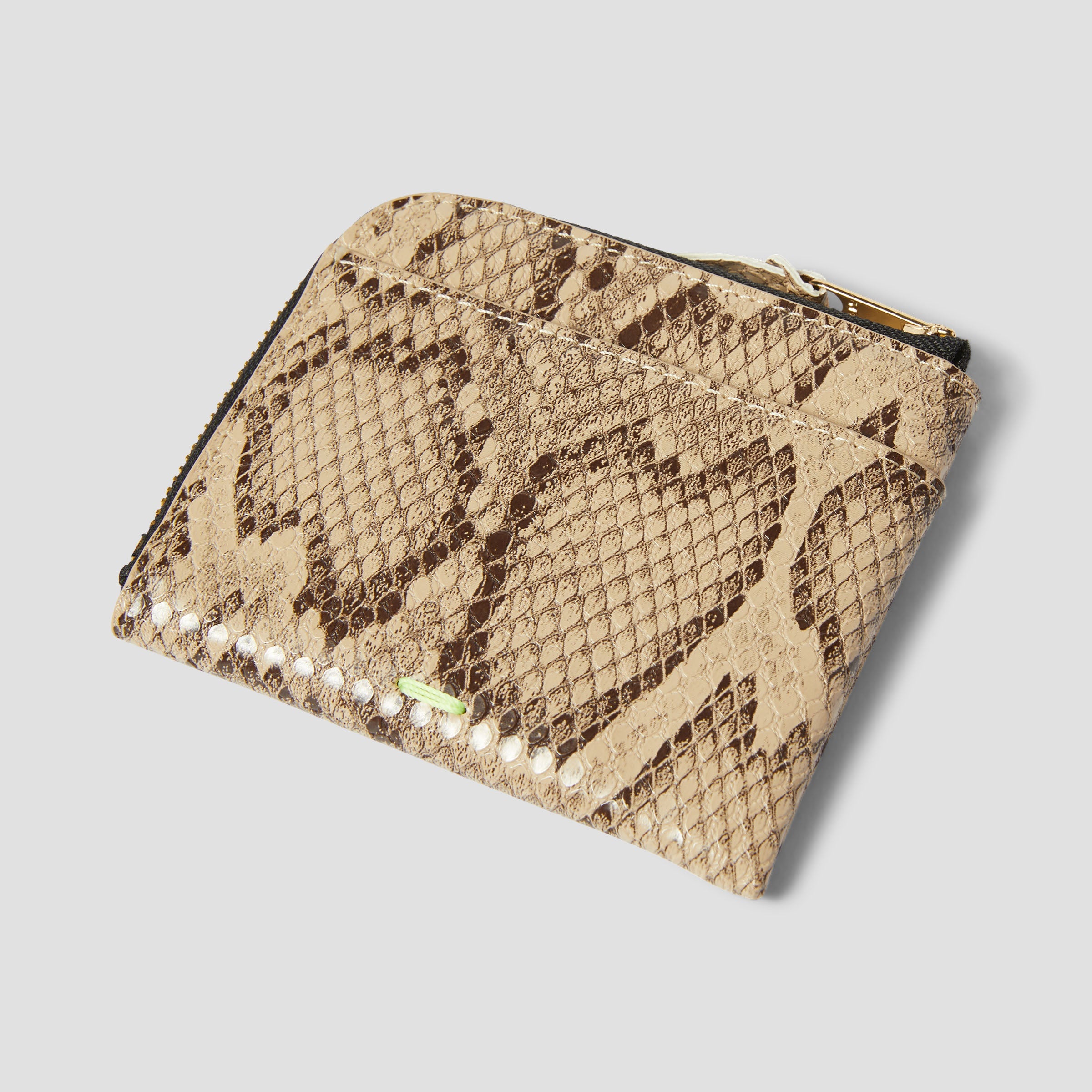 HUF Fuck It Snakeskin Wallet Brown