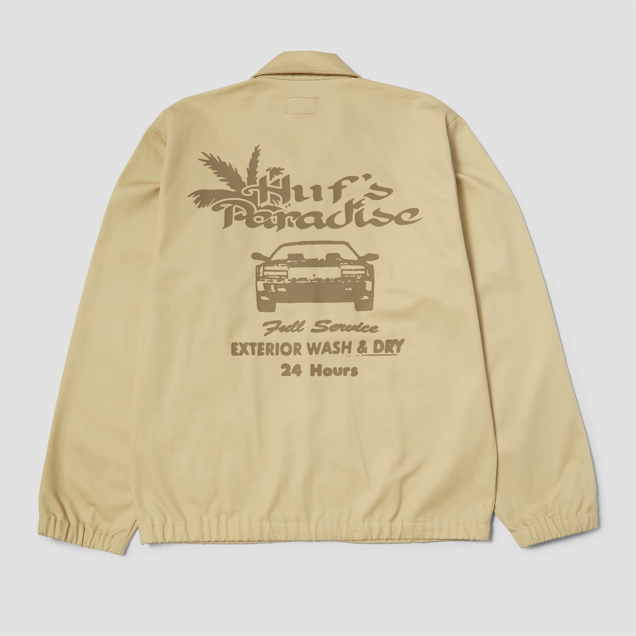 Huf Full Service Shop Jacket Khaki