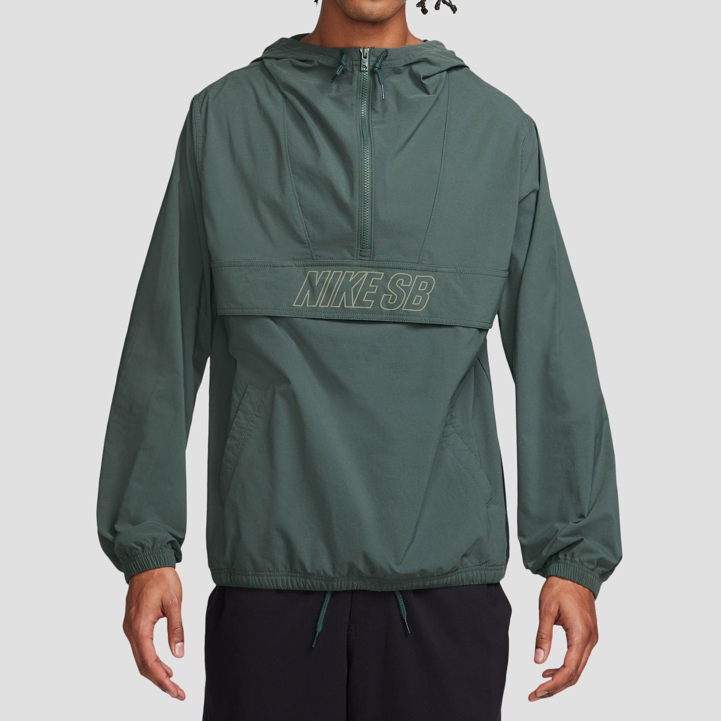 Nike SB Anorak Skate Jacket Vintage Green / Oil Green