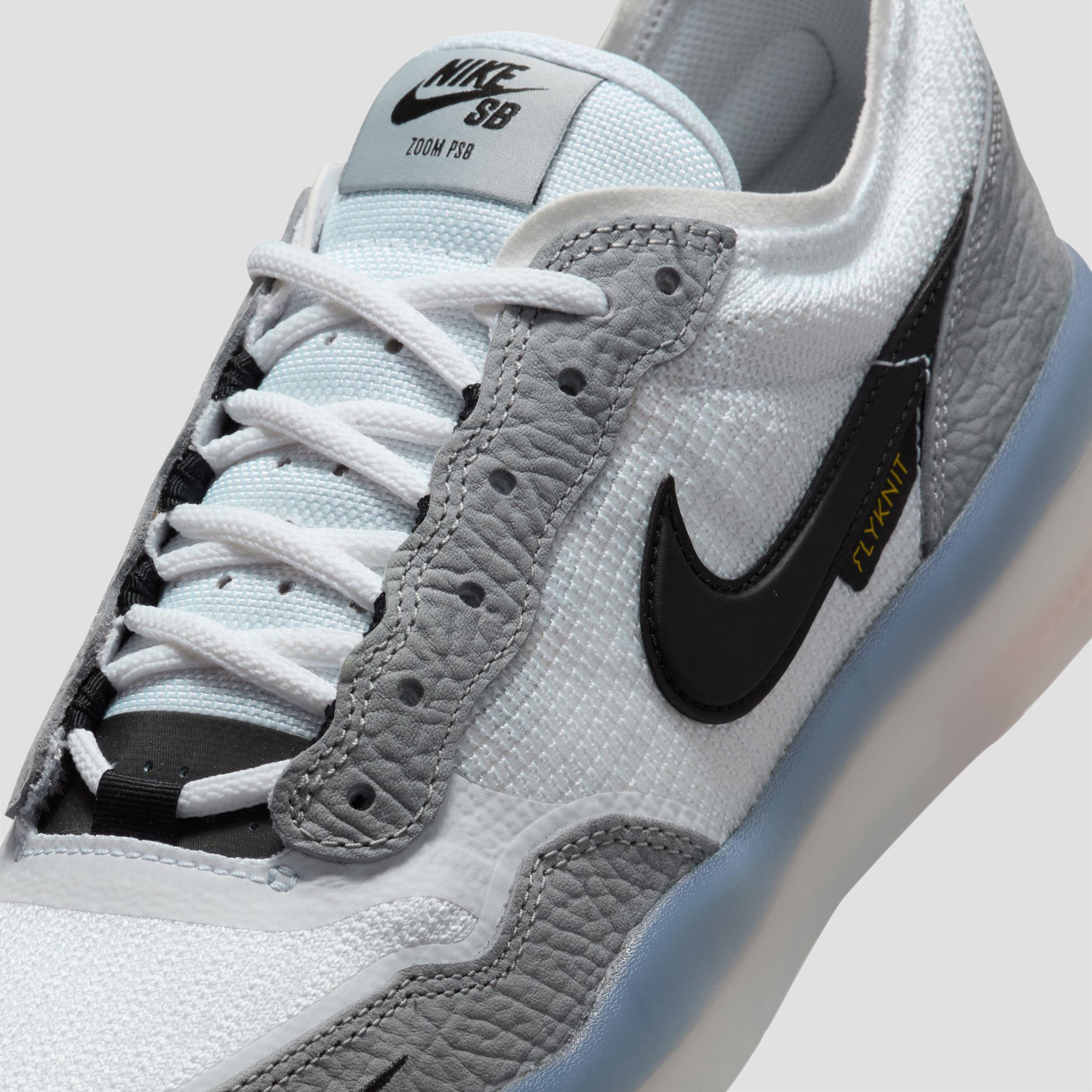 Nike SB PS8 Skate Shoes Wolf Grey / Black Wolf / Grey / White