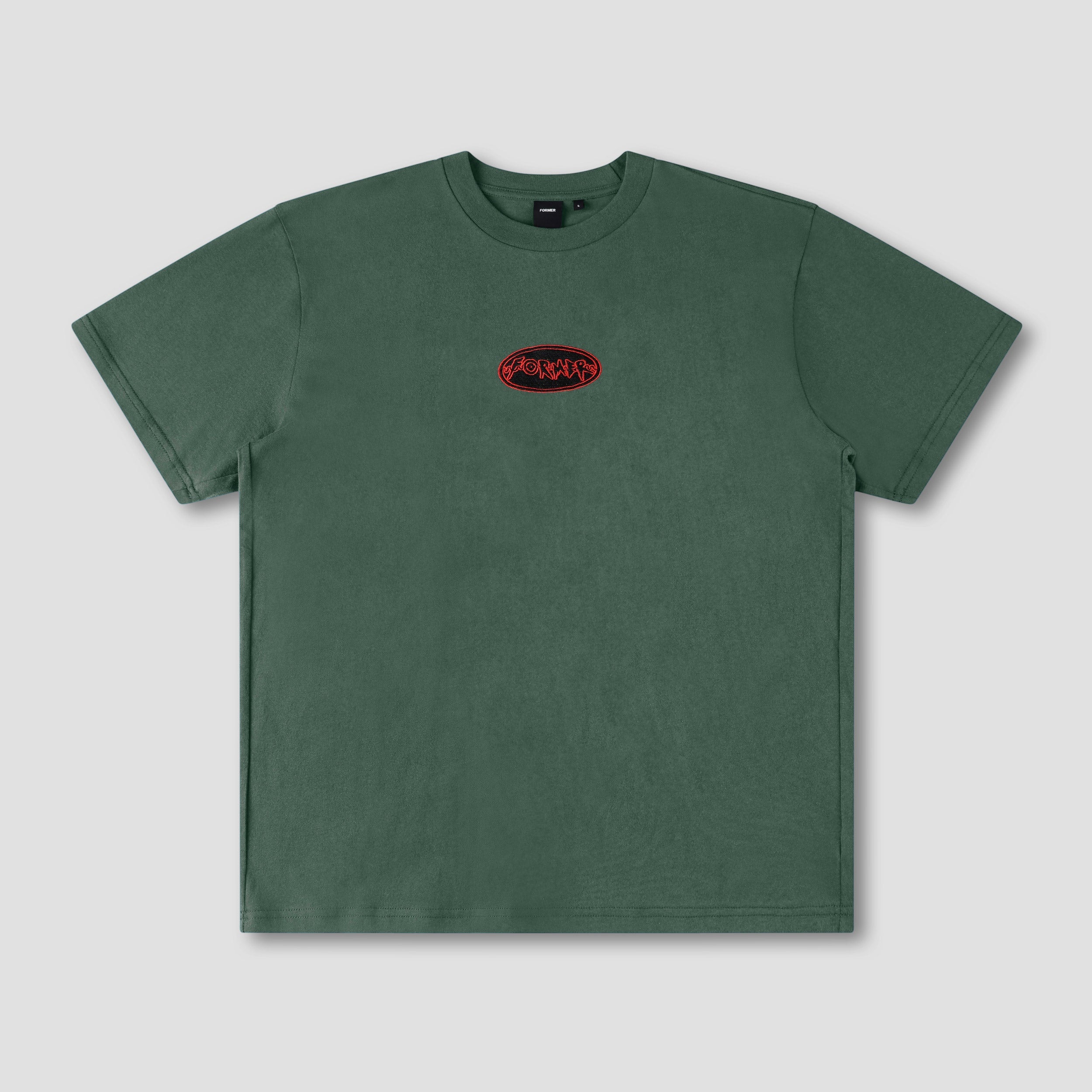 Former Flatline T-Shirt Washed Green