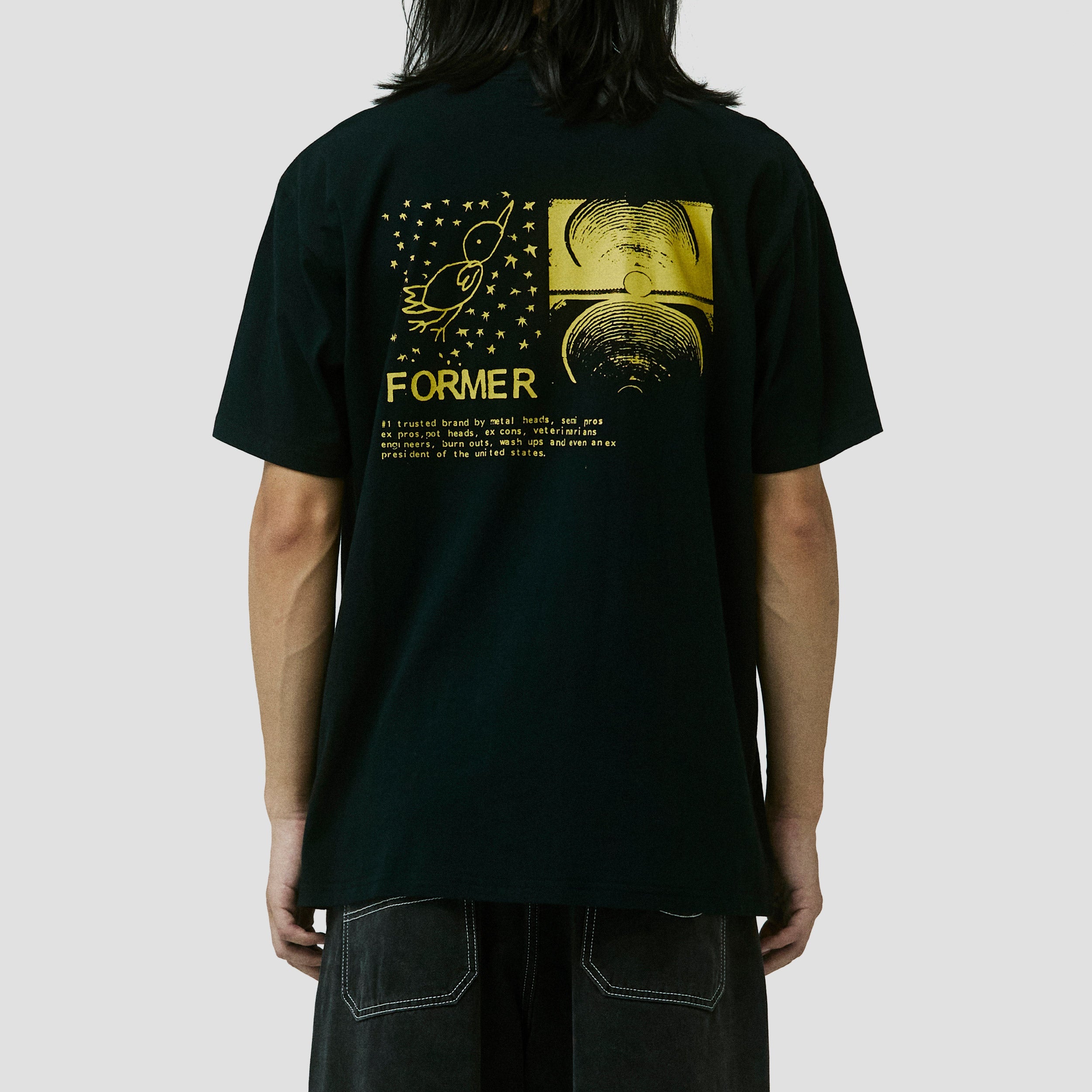 Former Free Crux T-Shirt Black