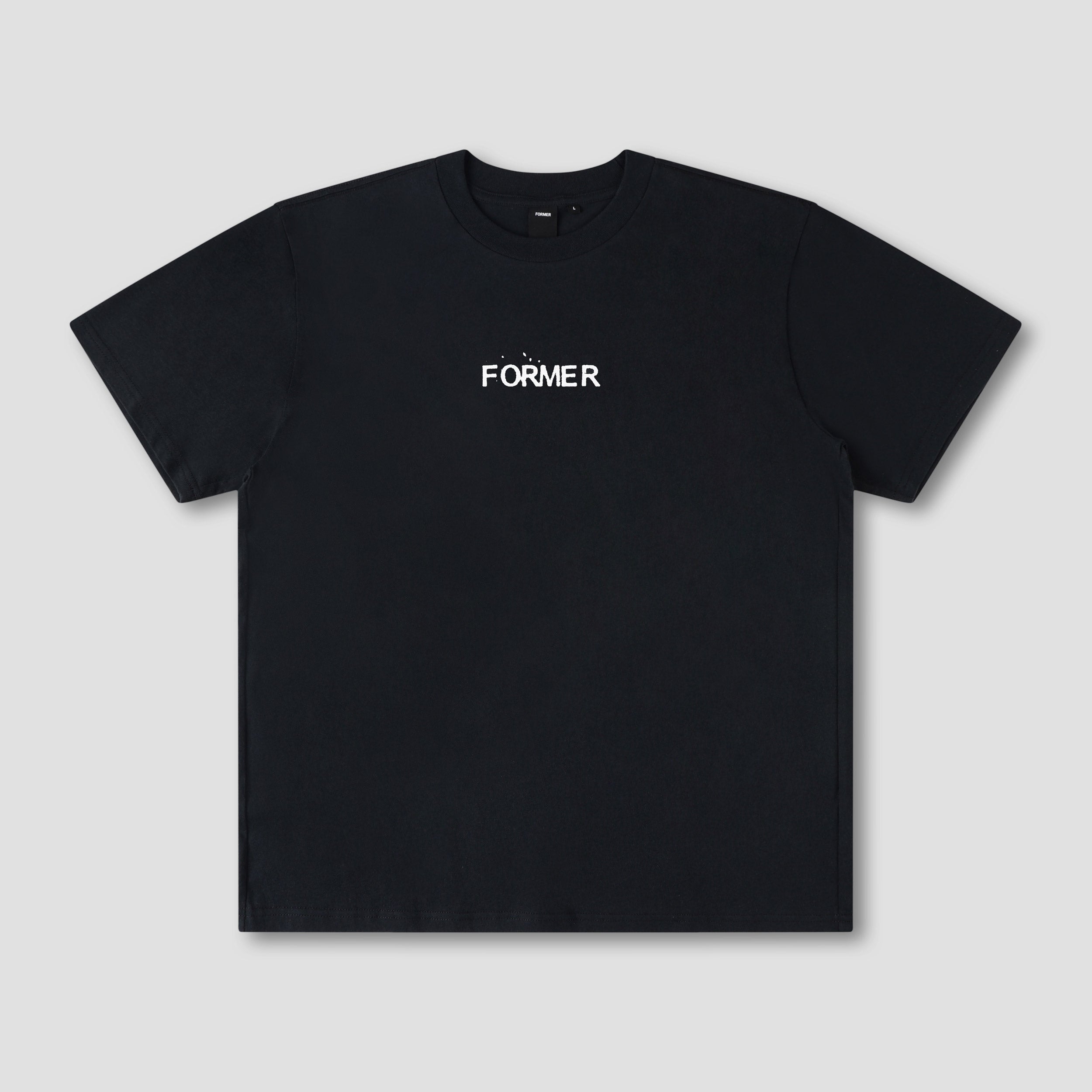 Former Trusted T-Shirt Washed Black
