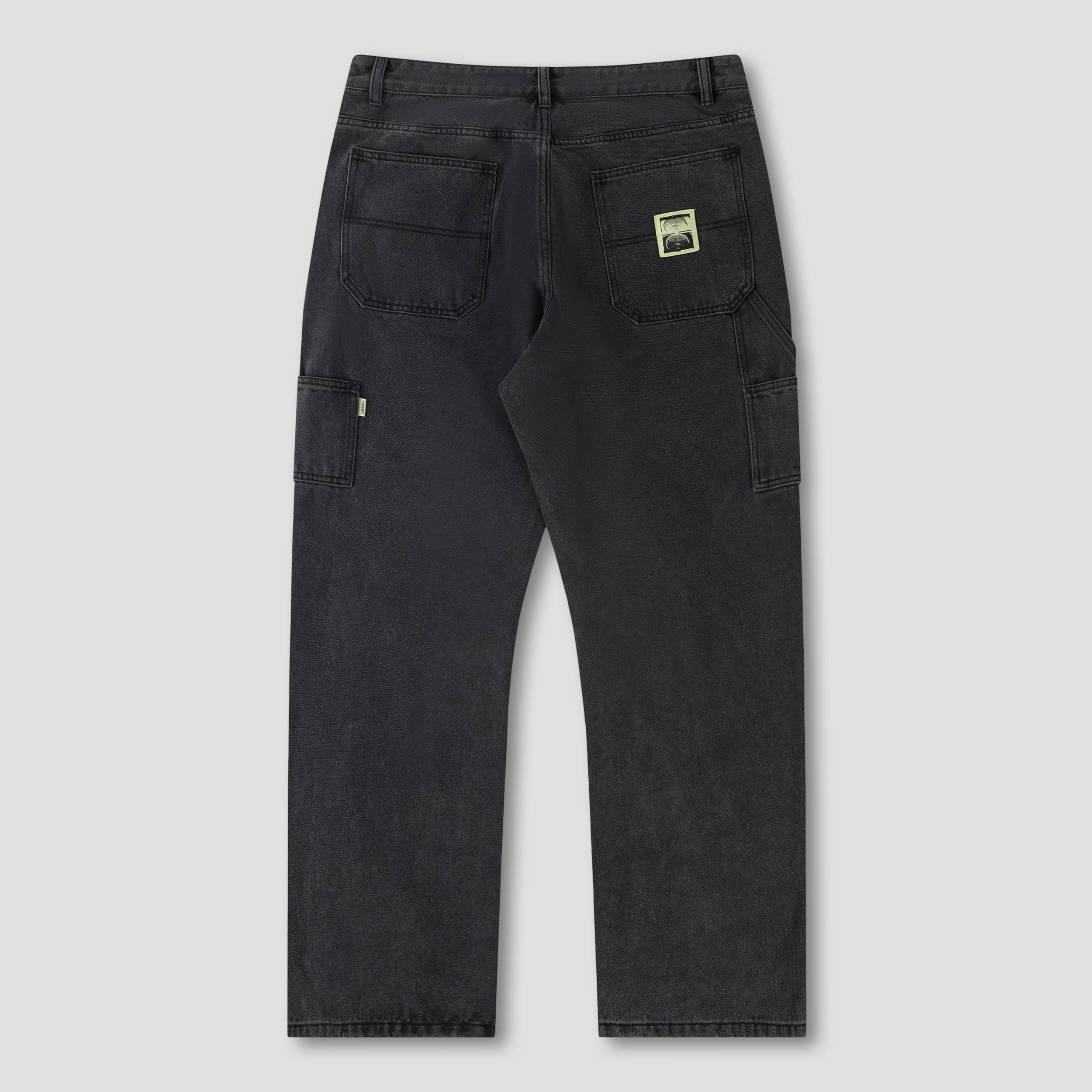 Former VT Distend Denim Carpenter Pant Washed Black