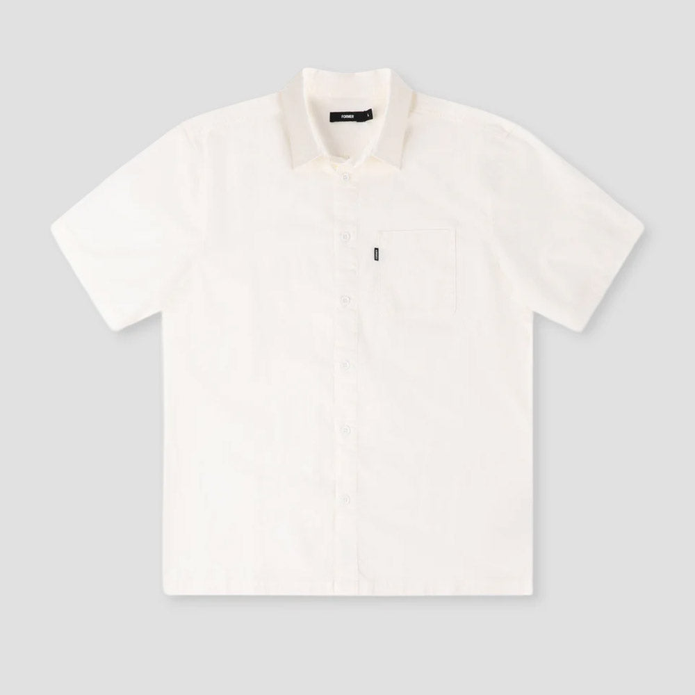 Former Vivian Vine Shortsleeve Shirt Bone