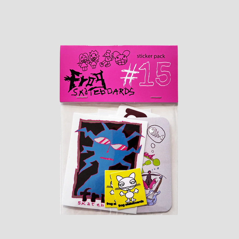 Frog Sticker Pack #15 Multi