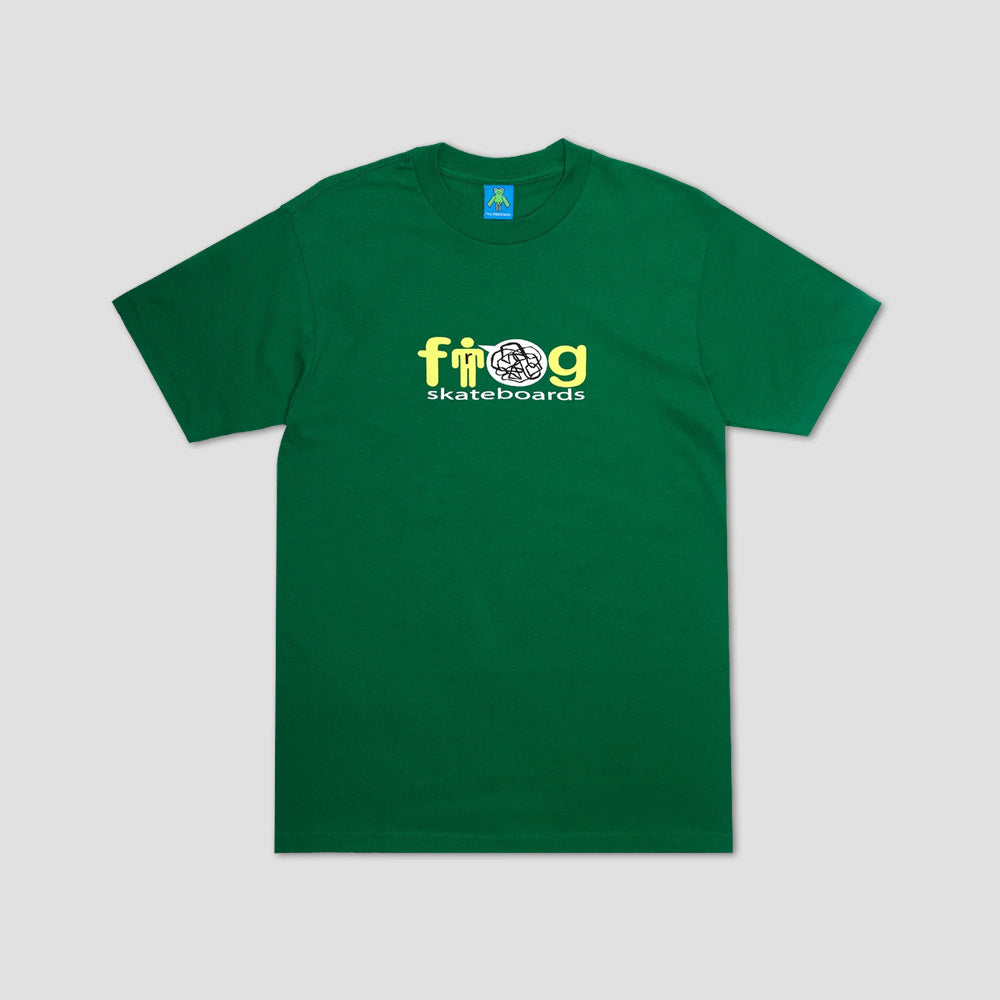 Frog Trash Talk T-Shirt Green