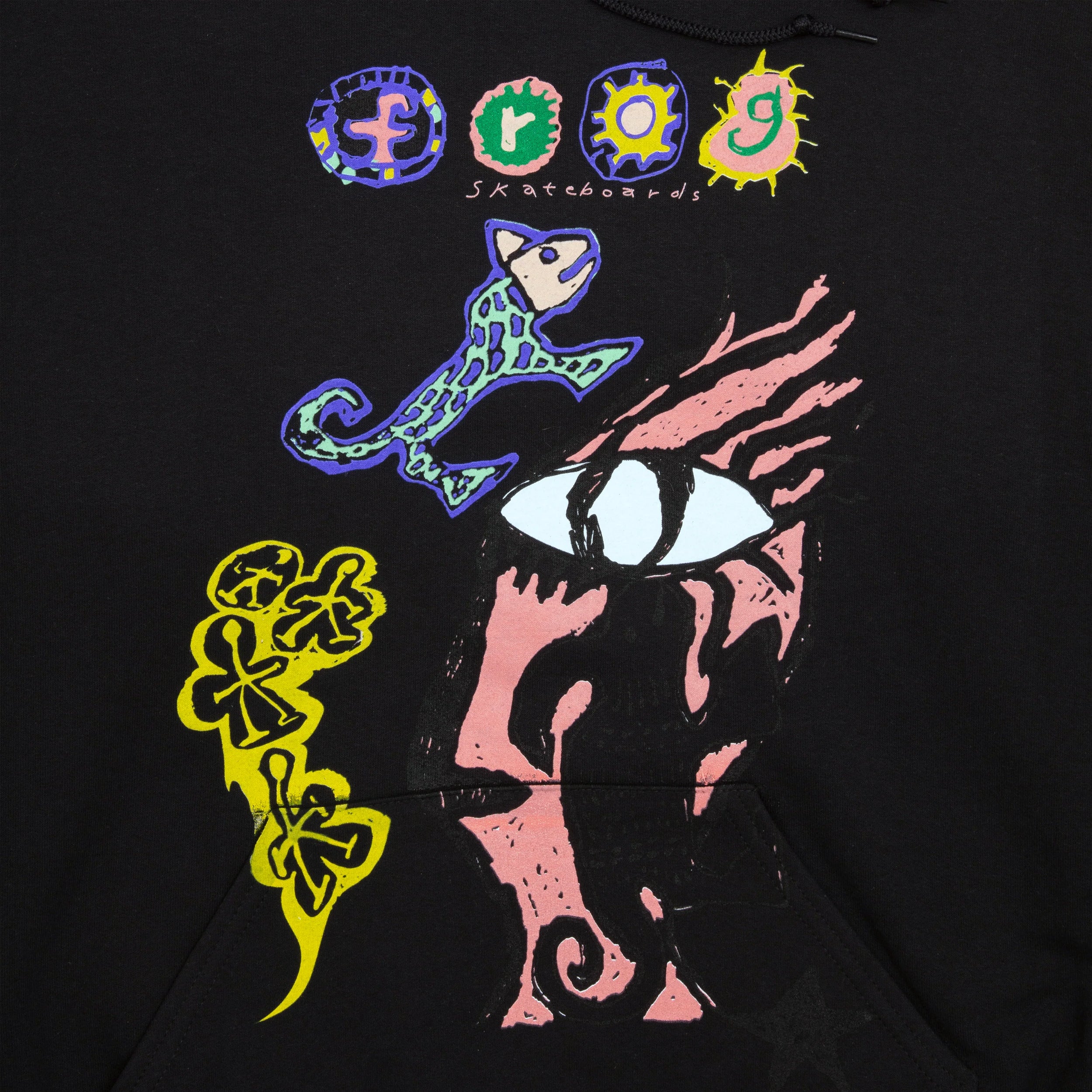 Frog Breath of Stars Hood Black