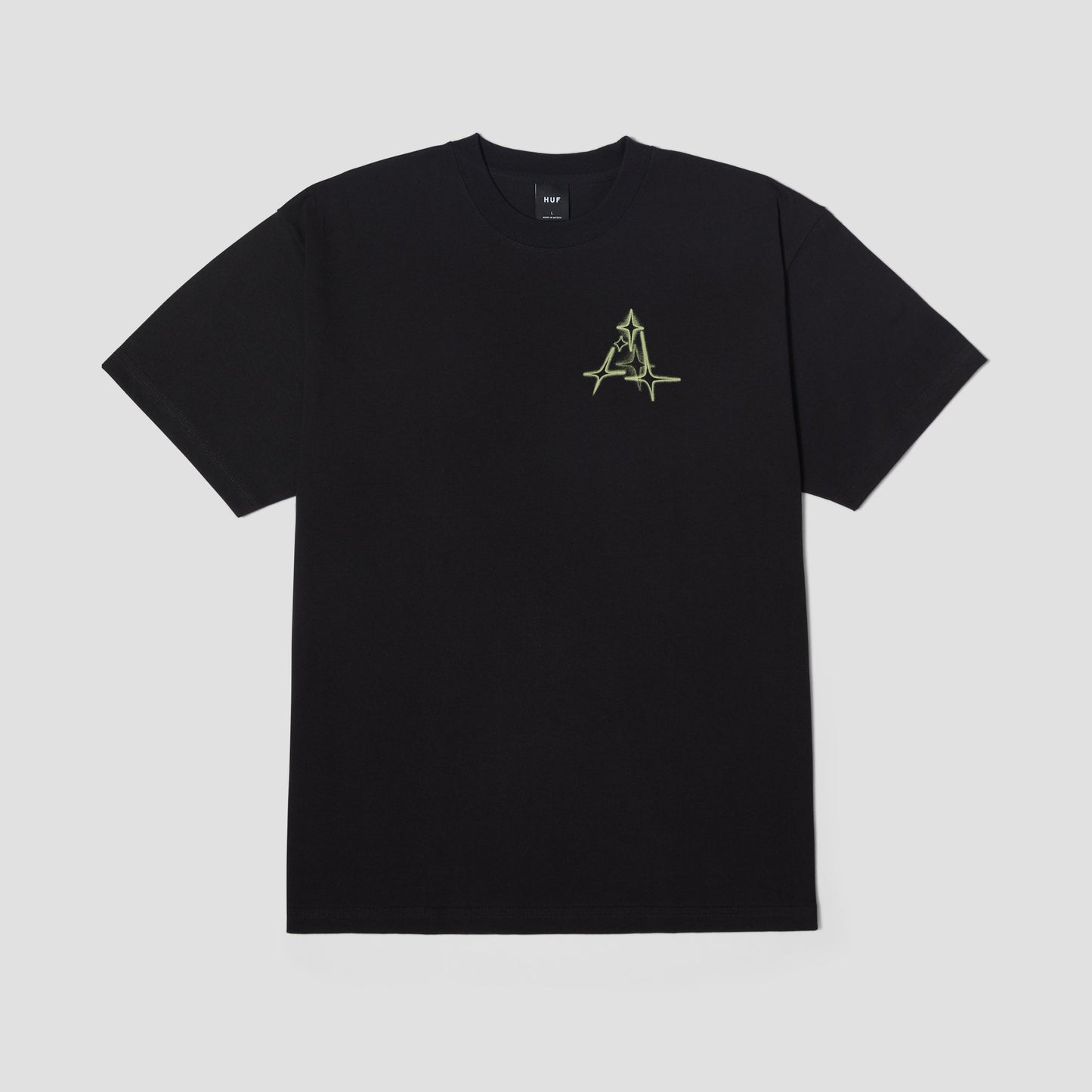 HUF Gleam Shortsleeve T-Shirt Black