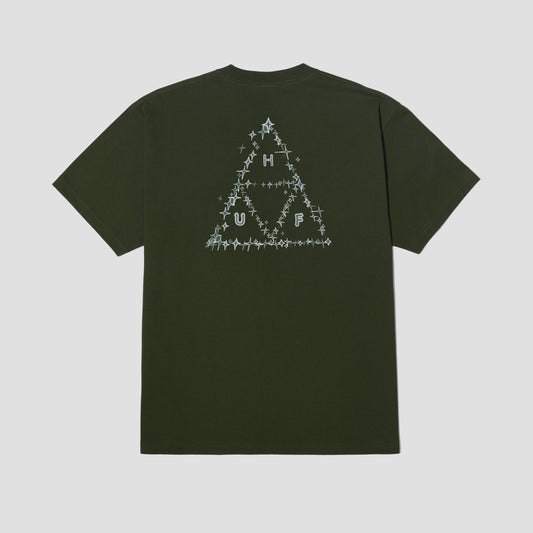 HUF Gleam Shortsleeve T-Shirt Hunter Green