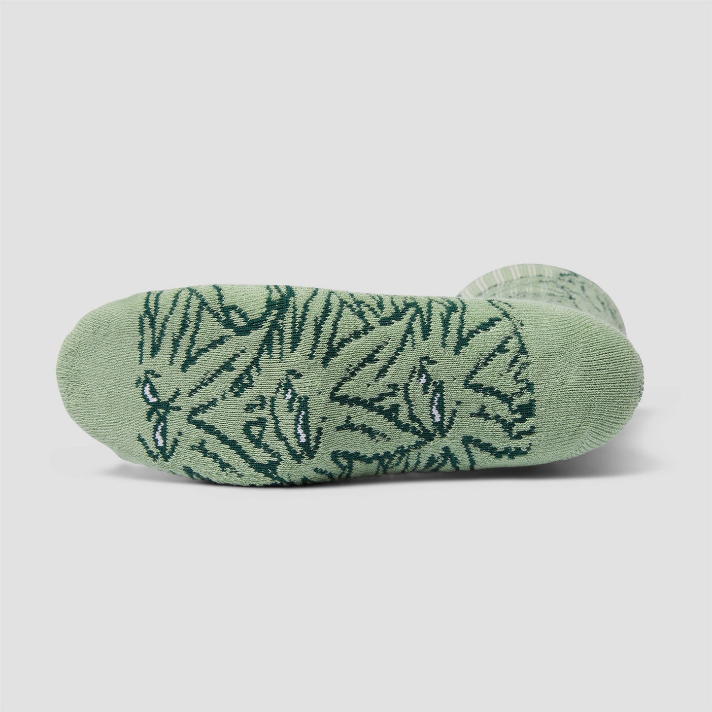 HUF Green Buddy Pattern Sock Green